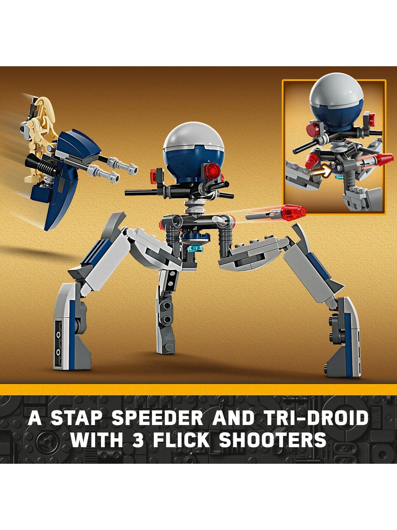Image 5 of 8 of LEGO Star Wars Clone Trooper&trade; &amp; Battle Droid&trade; Battle Pack 75372