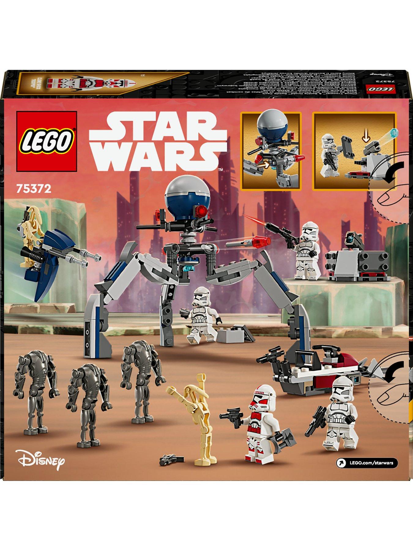 Image 7 of 8 of LEGO Star Wars Clone Trooper&trade; &amp; Battle Droid&trade; Battle Pack 75372
