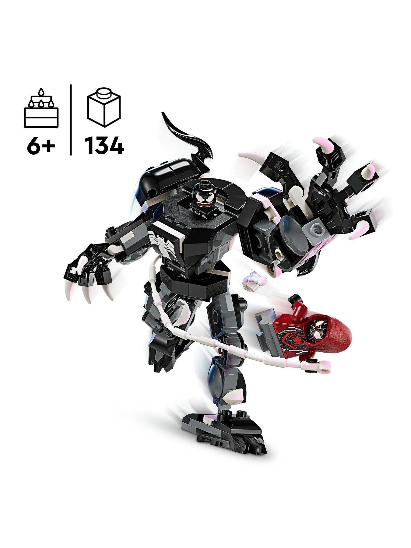  image of lego-super-heroes-venom-mech-armour-vs-miles-morales-76276