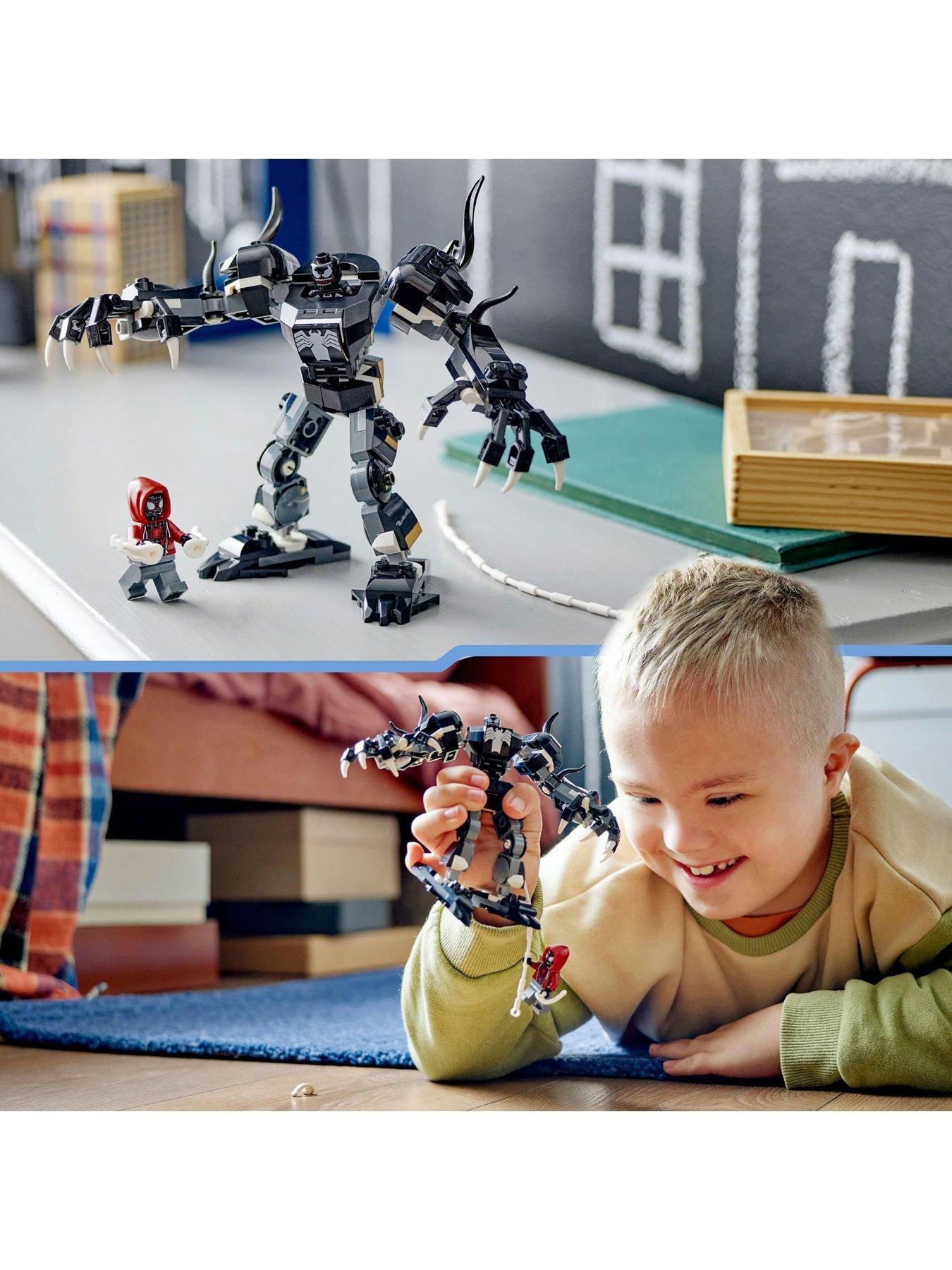  image of lego-super-heroes-venom-mech-armour-vs-miles-morales-76276