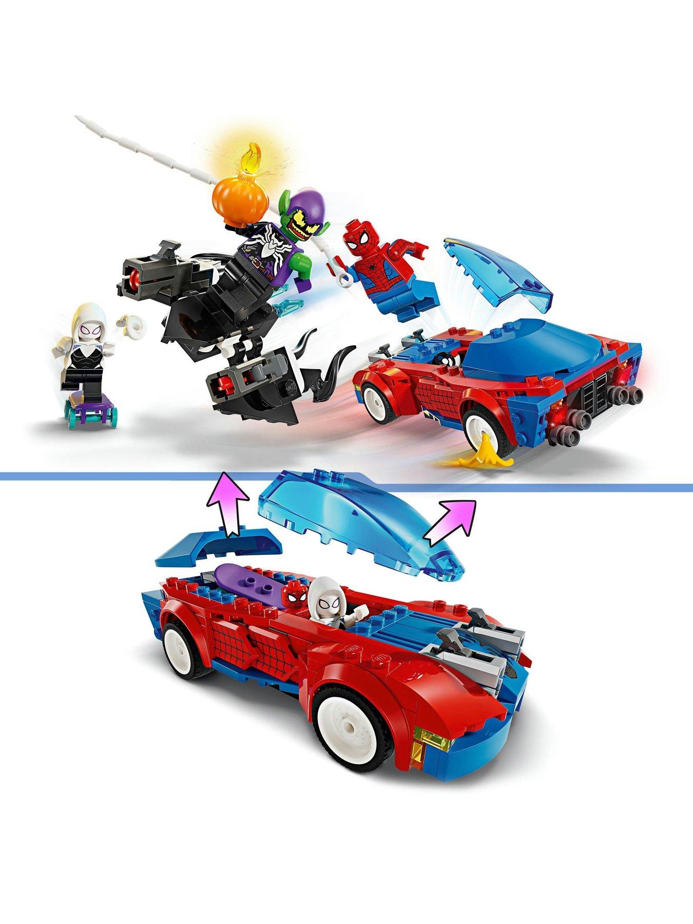 Lego discount spiderman car