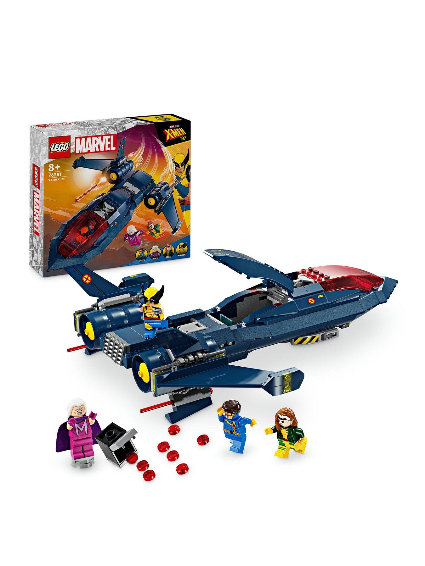 undefined X-Men X-Jet Buildable Toy Plane 76281