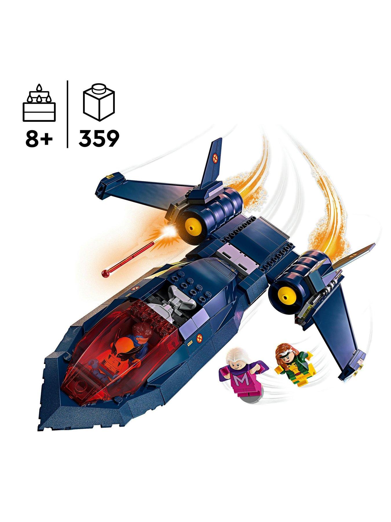  image of lego-super-heroes-x-men-x-jet-buildable-toy-plane-76281