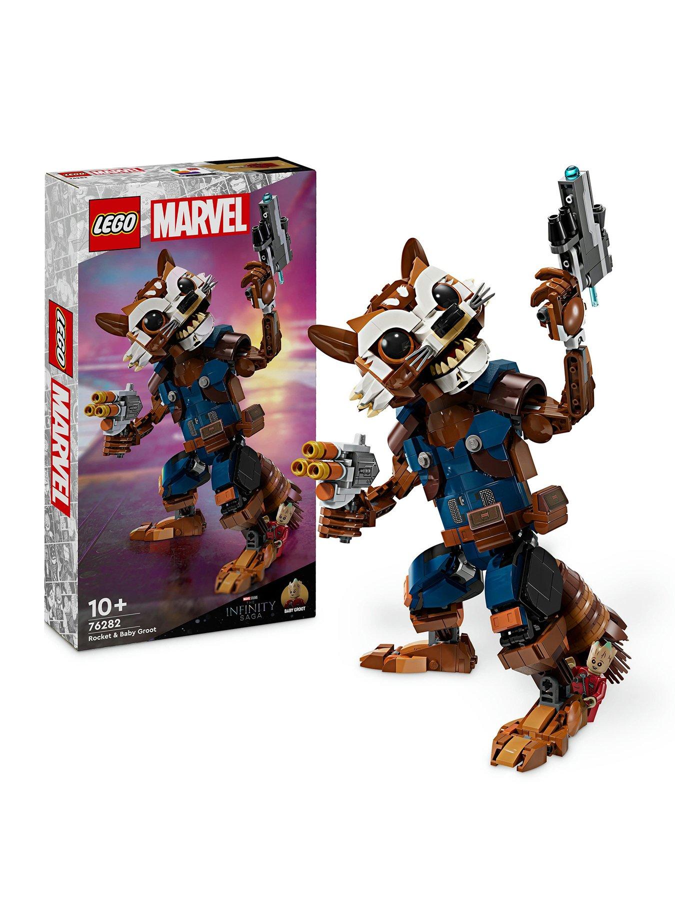 undefined Rocket  &  Baby Groot Buildable Toy 76282