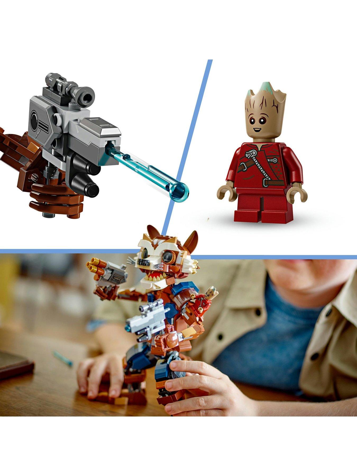  image of lego-super-heroes-rocket-amp-baby-groot-buildable-toy-76282