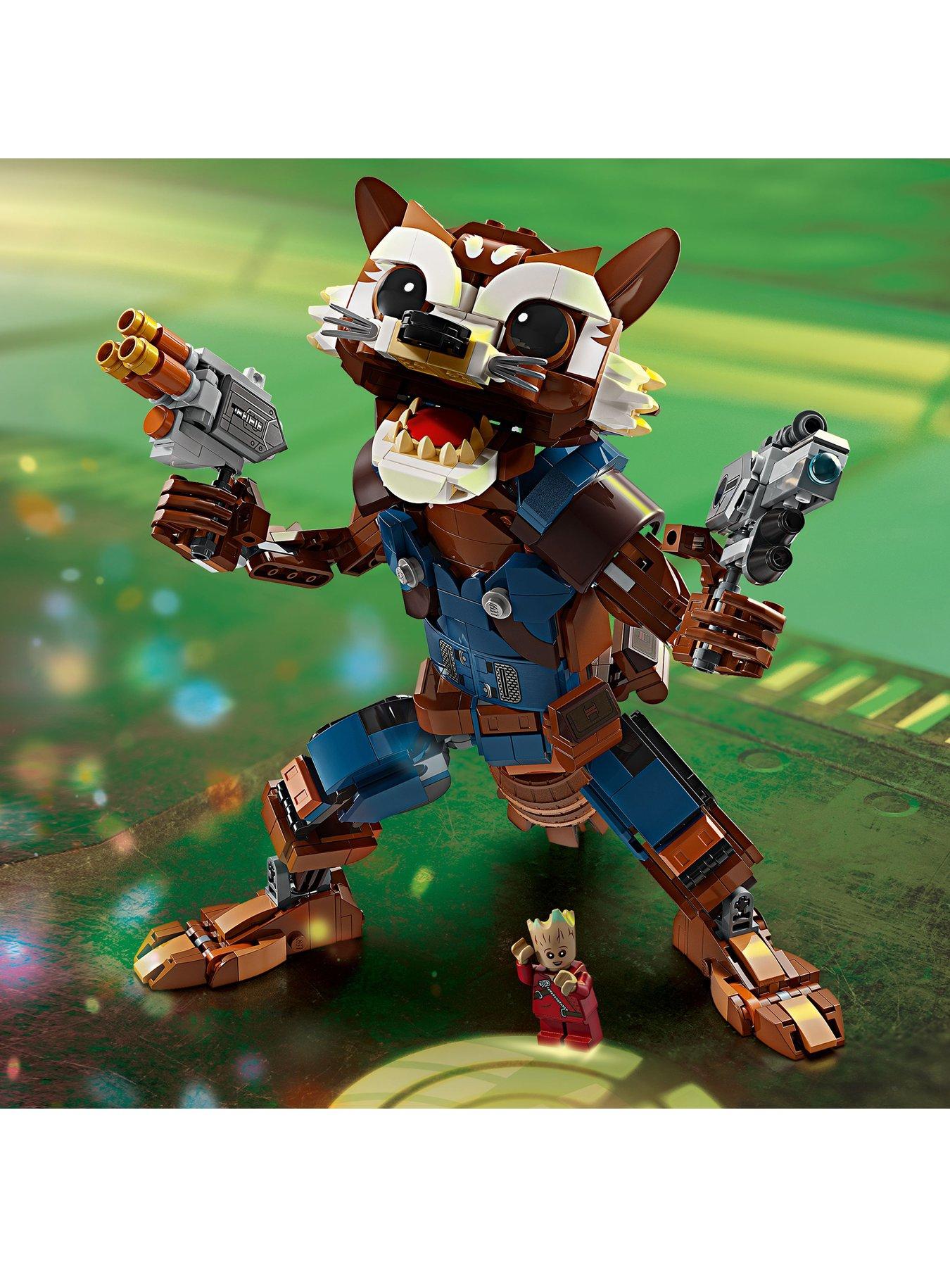  image of lego-super-heroes-rocket-amp-baby-groot-buildable-toy-76282