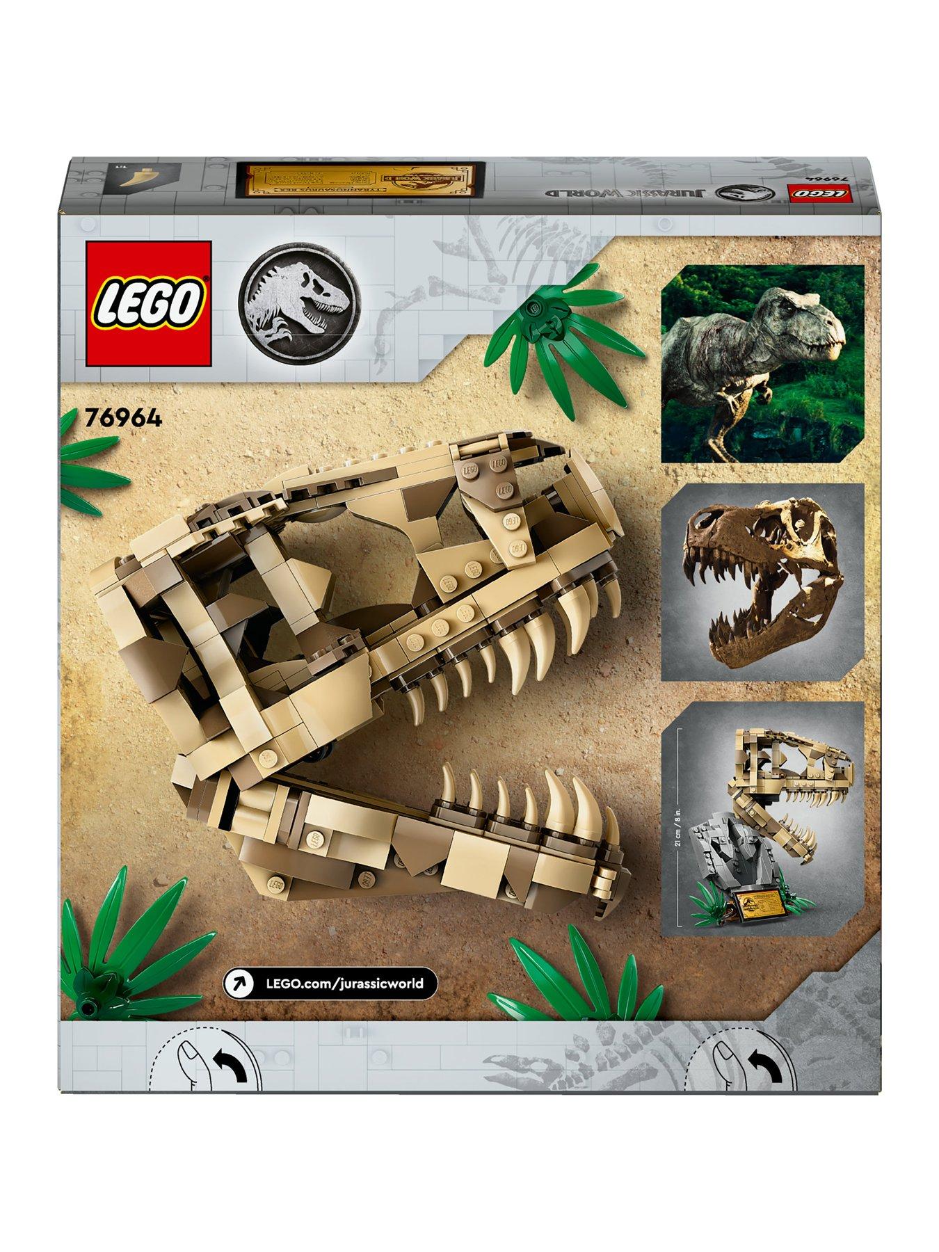 LEGO Jurassic World Dinosaur Fossils: rex Skull Toy 76964