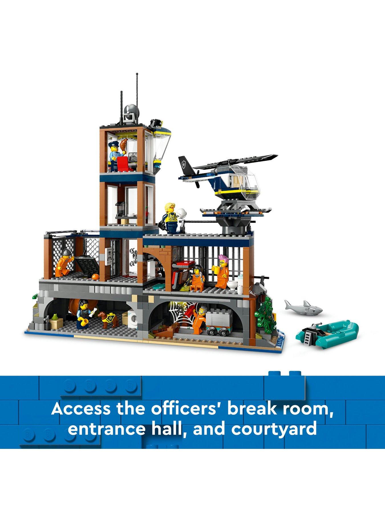 Lego city hot sale prison island