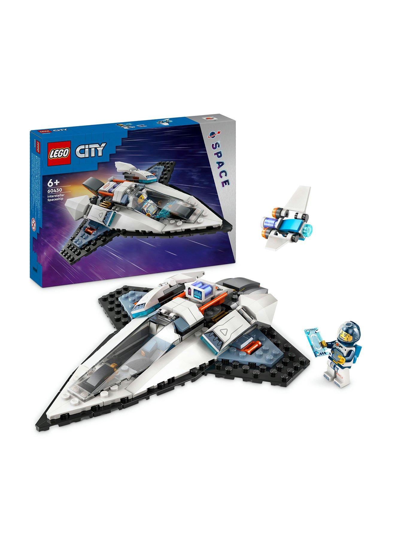 LEGO City Interstellar Spaceship Outer Space Toy Set 60430 littlewoods