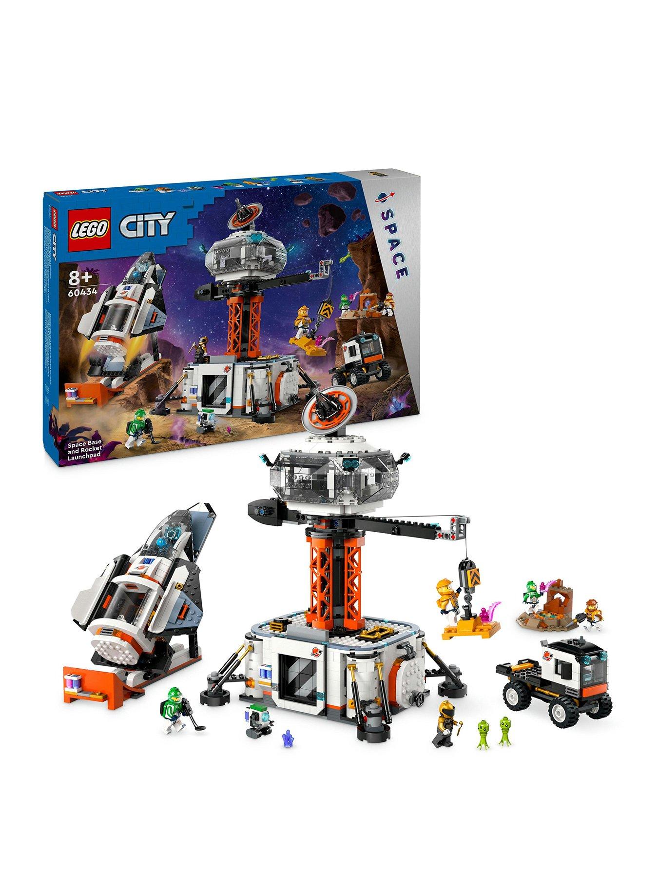 undefined Space Base and Rocket Launchpad Toy Playset 60434