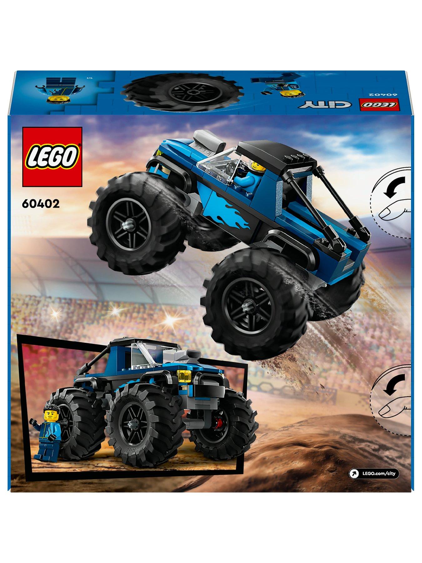 Image 7 of 8 of LEGO City Blue Monster Truck Toy Vehicle Playset 60402