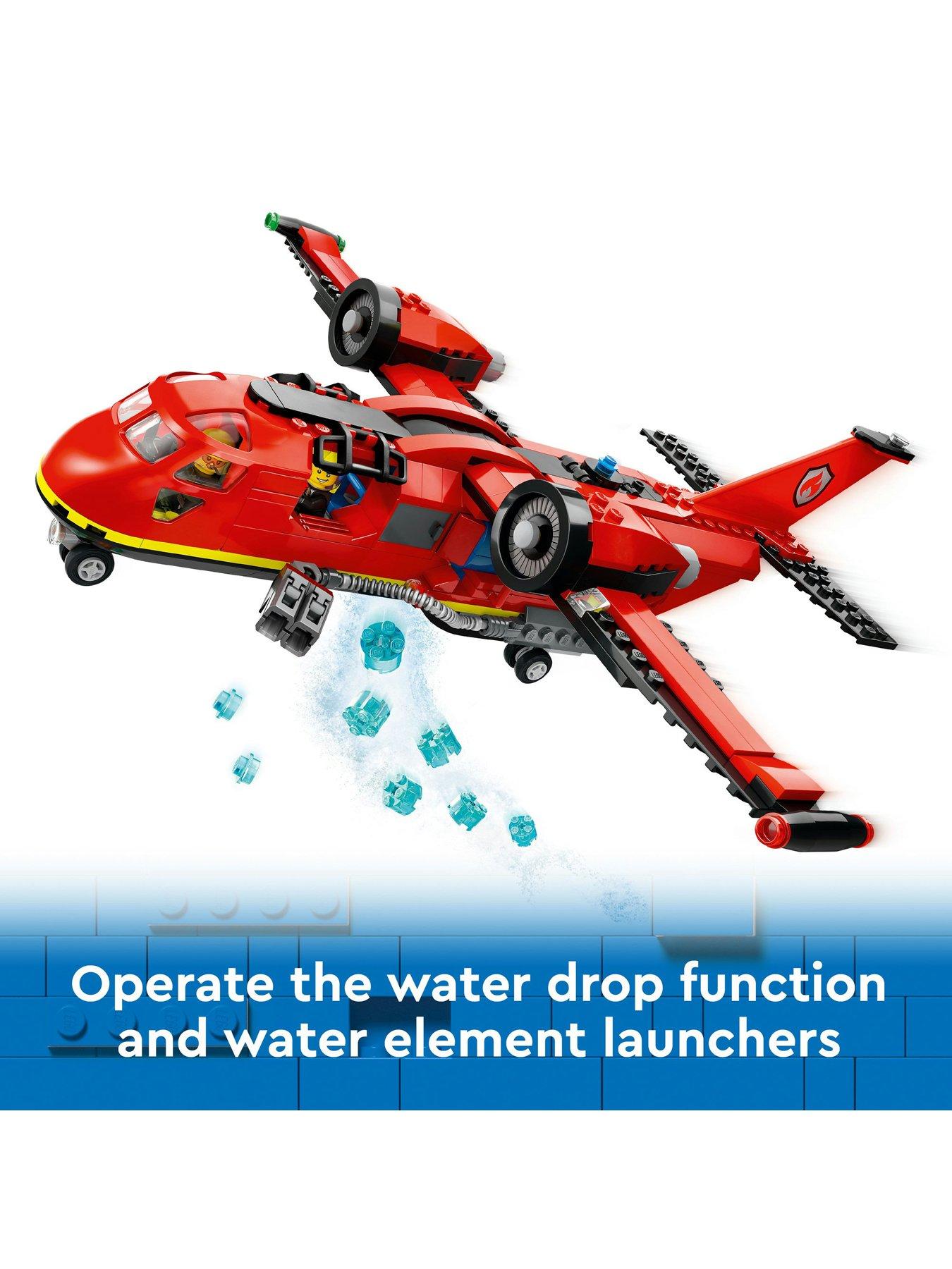 Image 4 of 7 of LEGO City Fire Rescue Plane Building Toy Set 60413