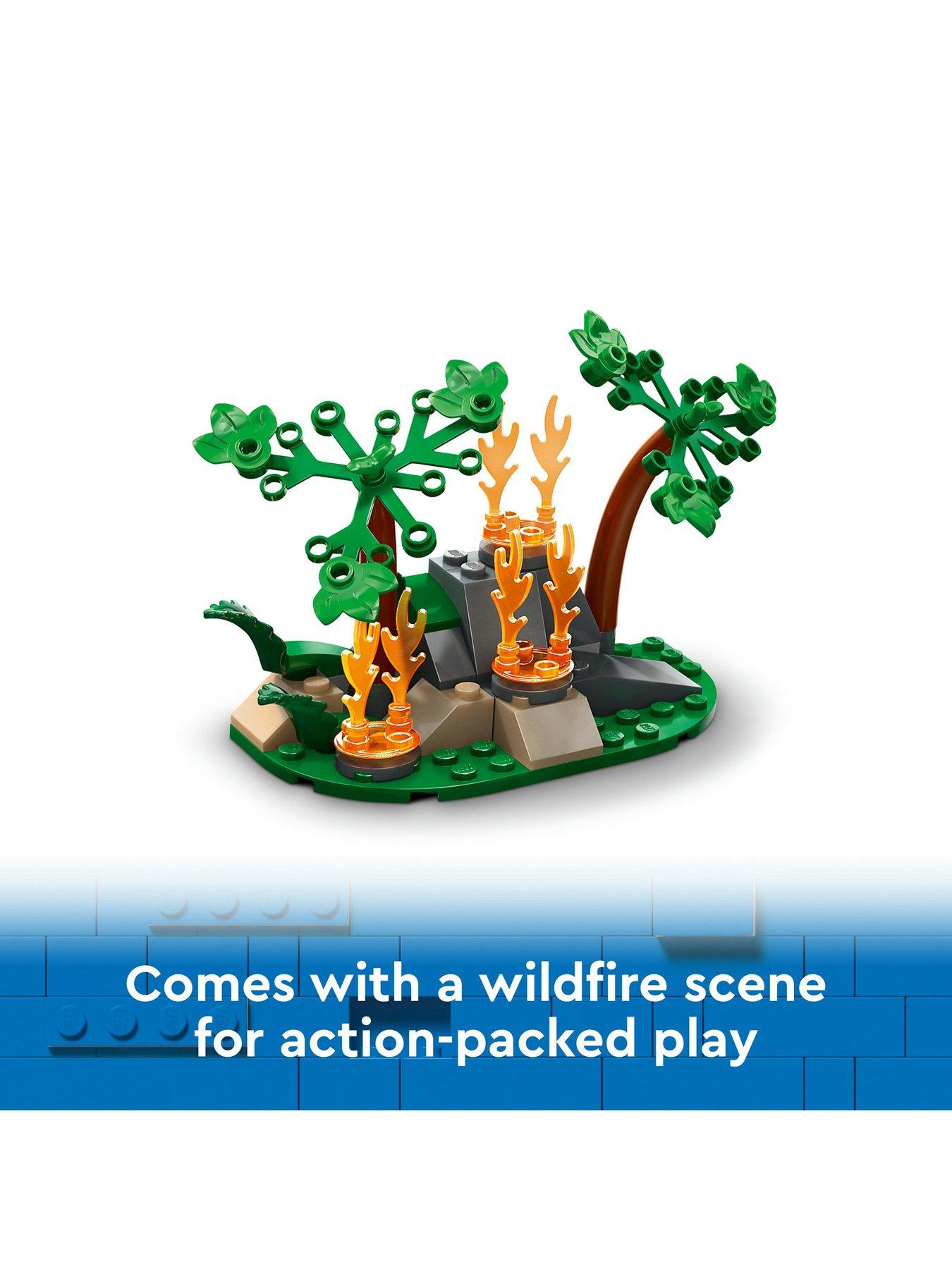 Image 5 of 7 of LEGO City Fire Rescue Plane Building Toy Set 60413