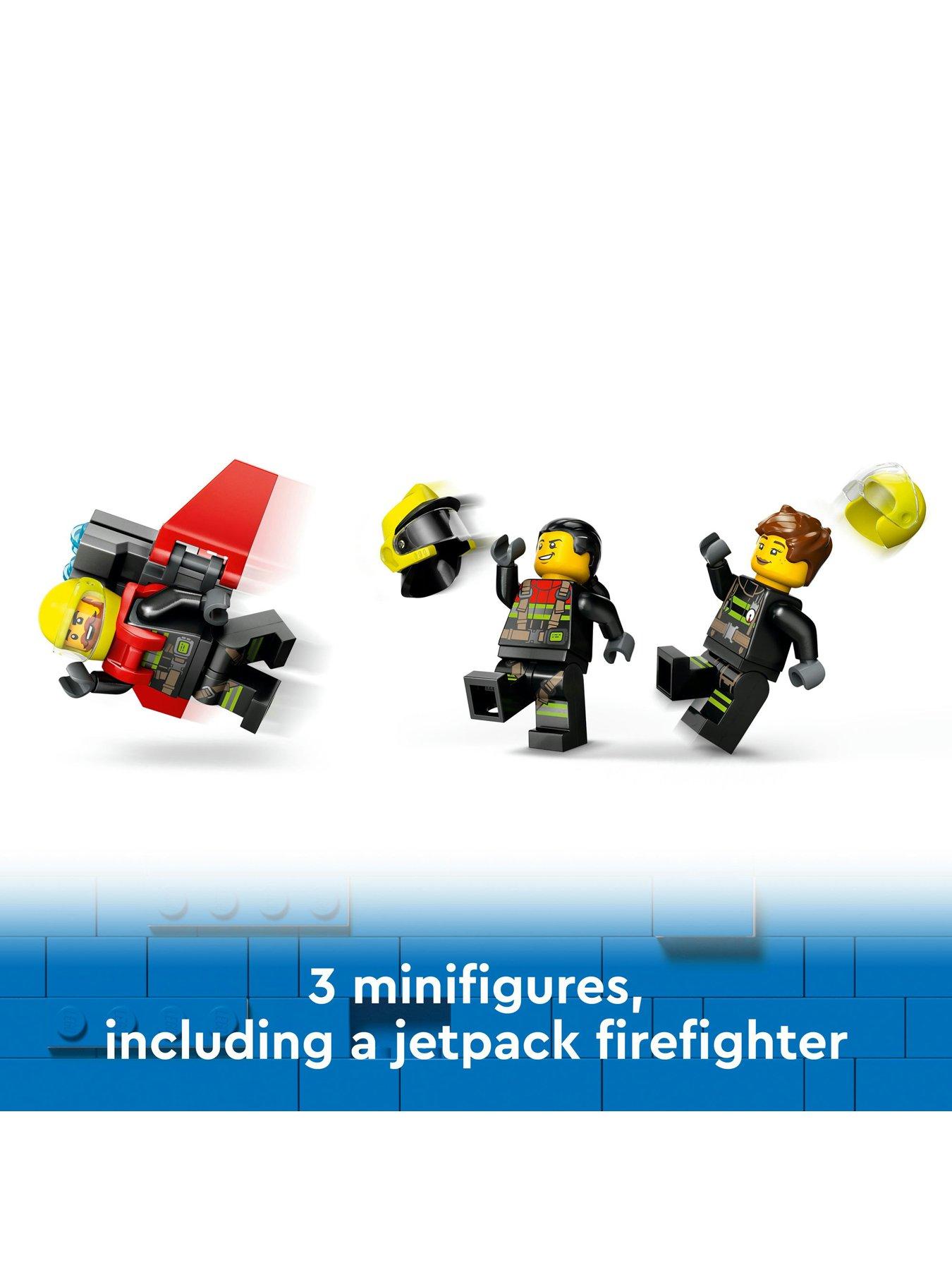 Image 6 of 7 of LEGO City Fire Rescue Plane Building Toy Set 60413