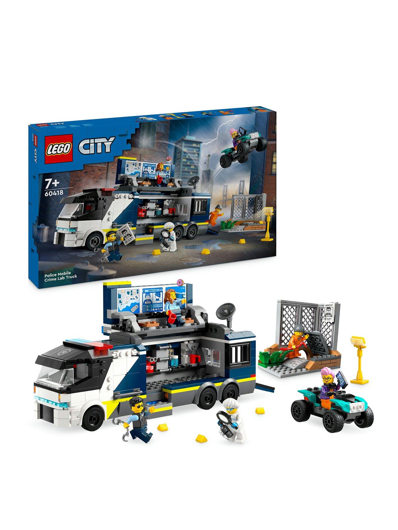 LEGO City Police Mobile Crime Lab Truck Toy 60418