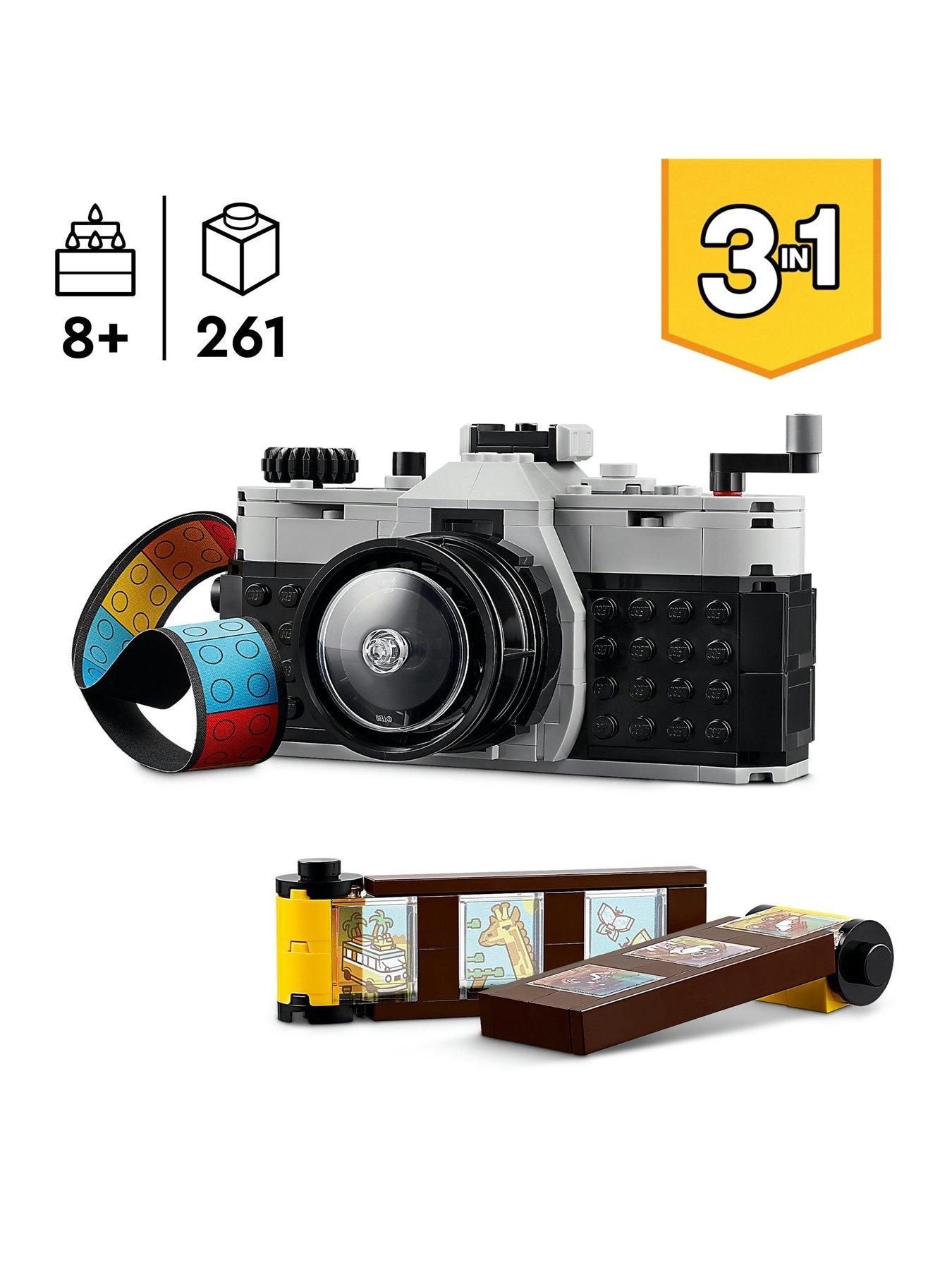  image of lego-creator-3in1-retro-camera-toy-set-31147