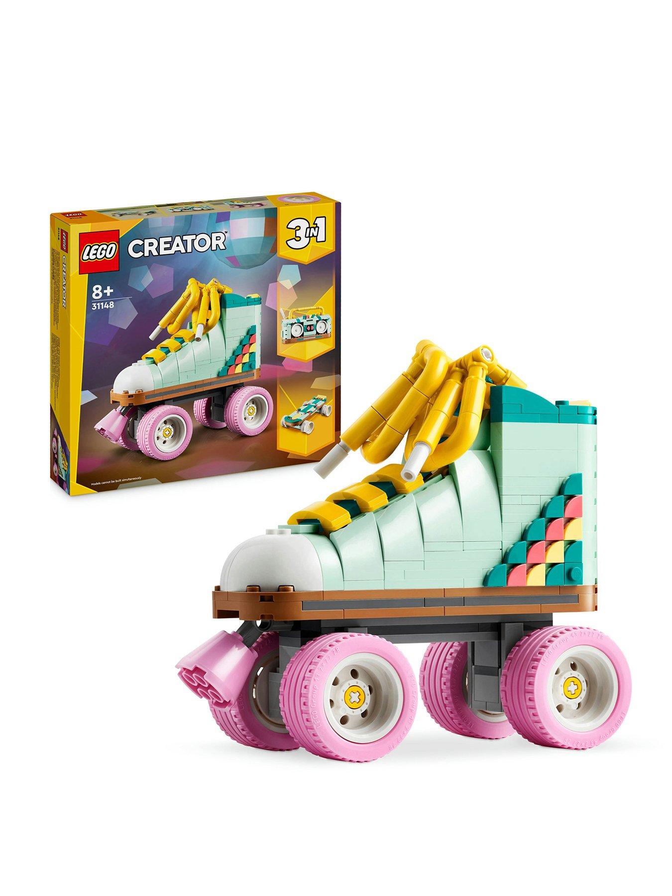 undefined 3in1 Retro Roller Skate Toy Set 31148