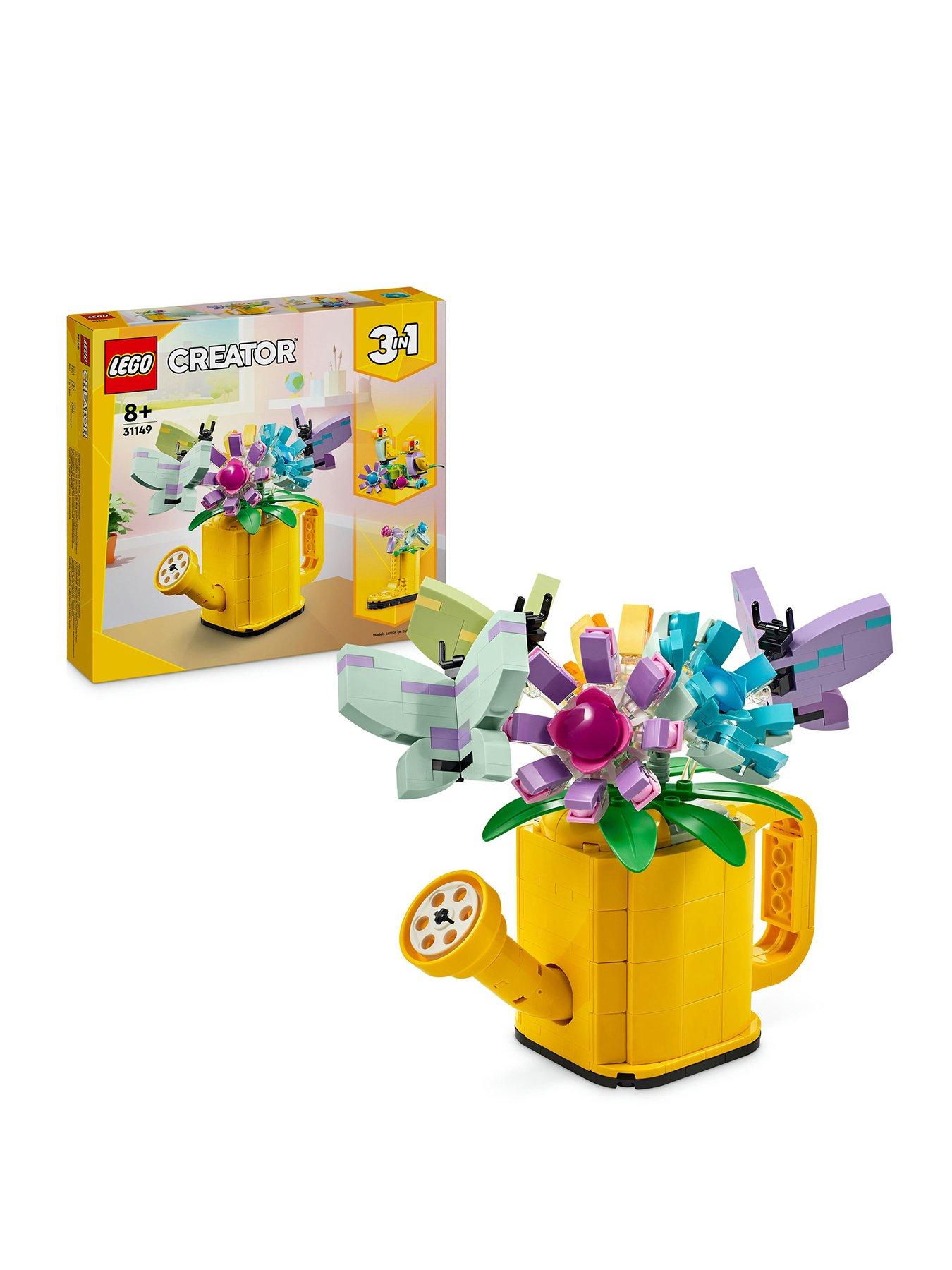 Image 1 of 7 of LEGO Botanical Botanicals Flowers in Watering Can 31149