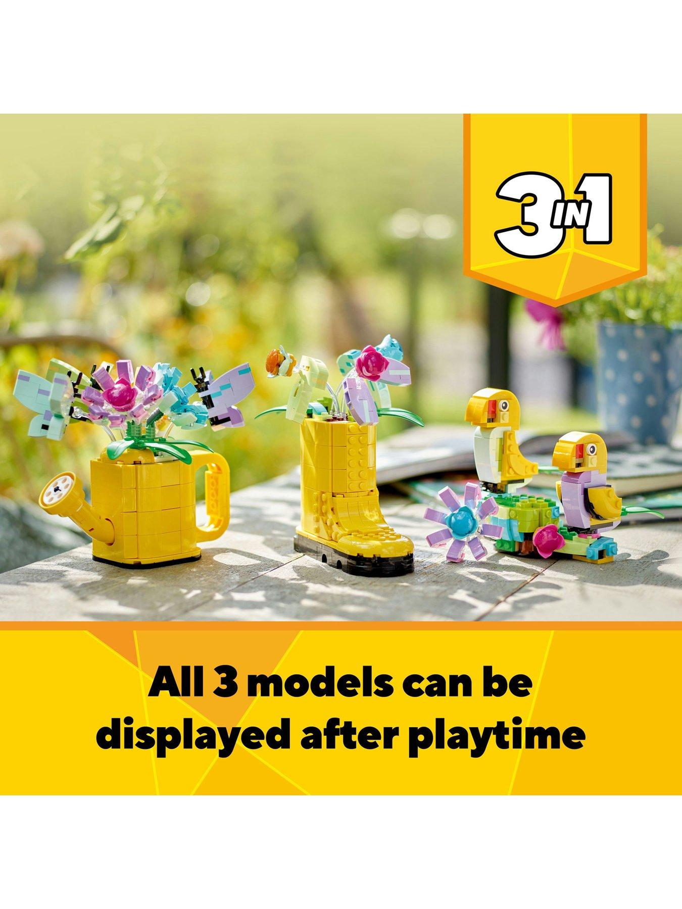 Image 5 of 7 of LEGO Botanical Botanicals Flowers in Watering Can 31149