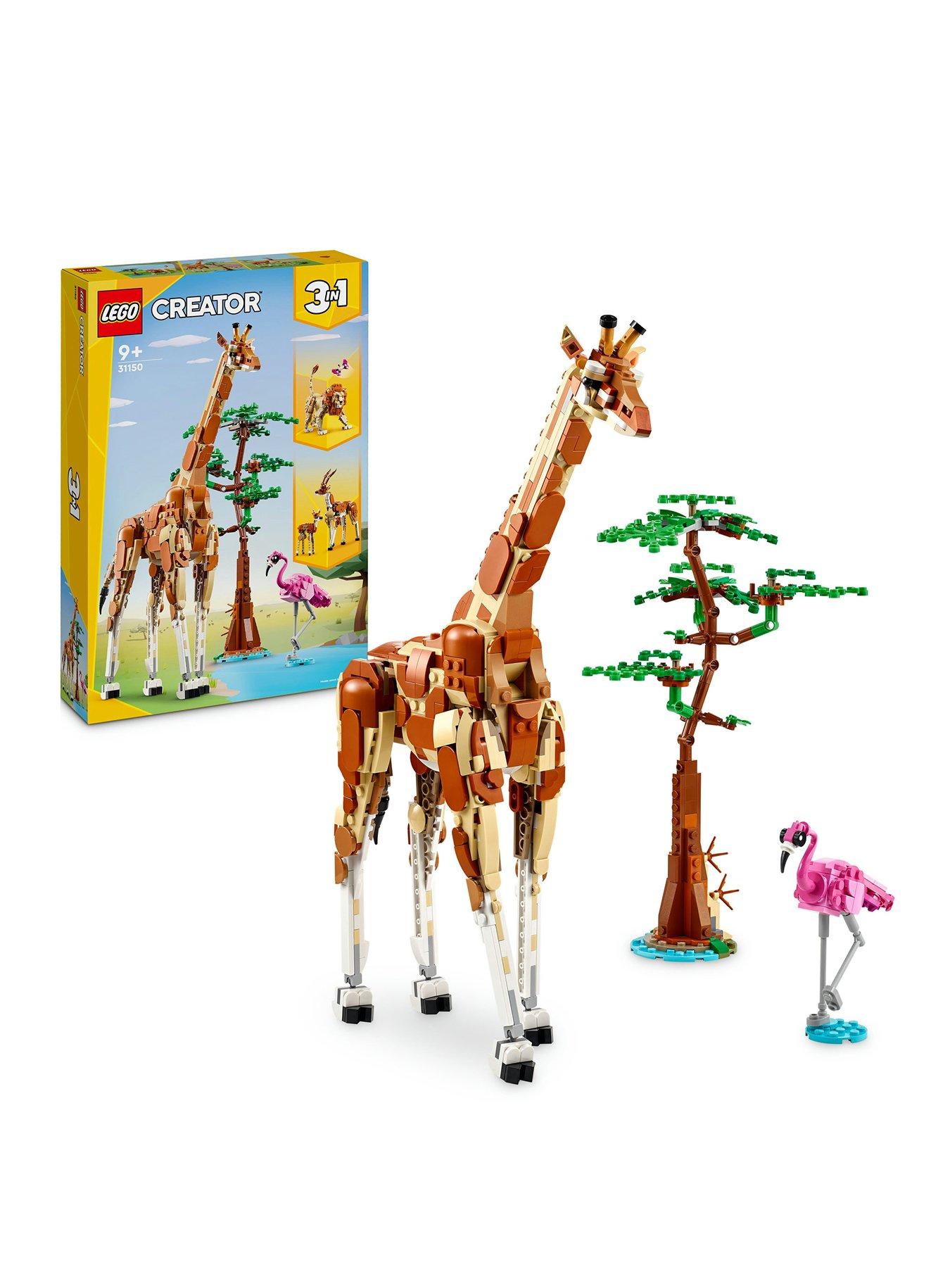 undefined 3in1 Wild Safari Animals Toy Set 31150