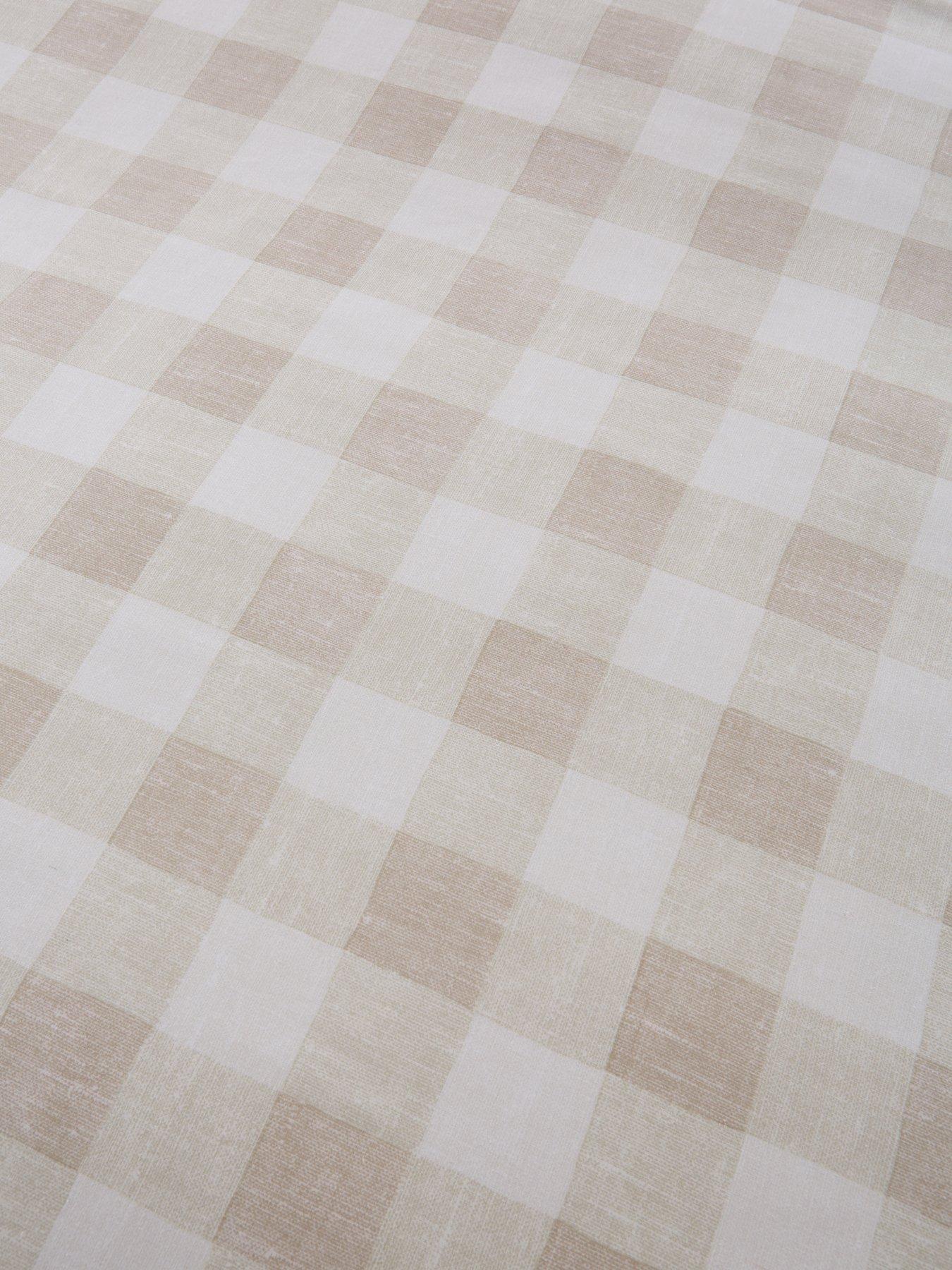  image of everyday-modern-farmhouse-gingham-check-duvet-cover-set