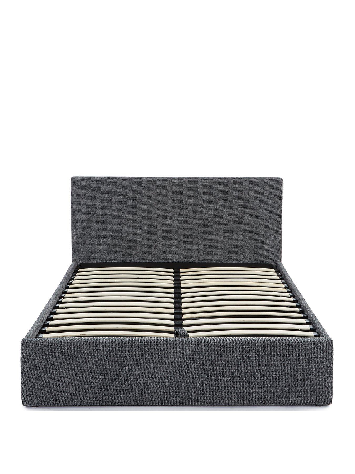 Very Home Porto Double Lift Up Ottoman Bed Frame with Mattress Options