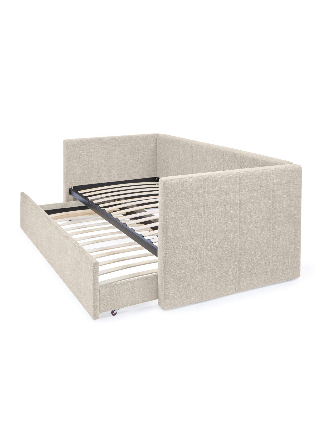 Image 3 of 7 of The Very Collection Newport Day Bed with Low Level Trundle and Mattress Options (Buy &amp; SAVE!) - Natural - FSC&reg; Certified