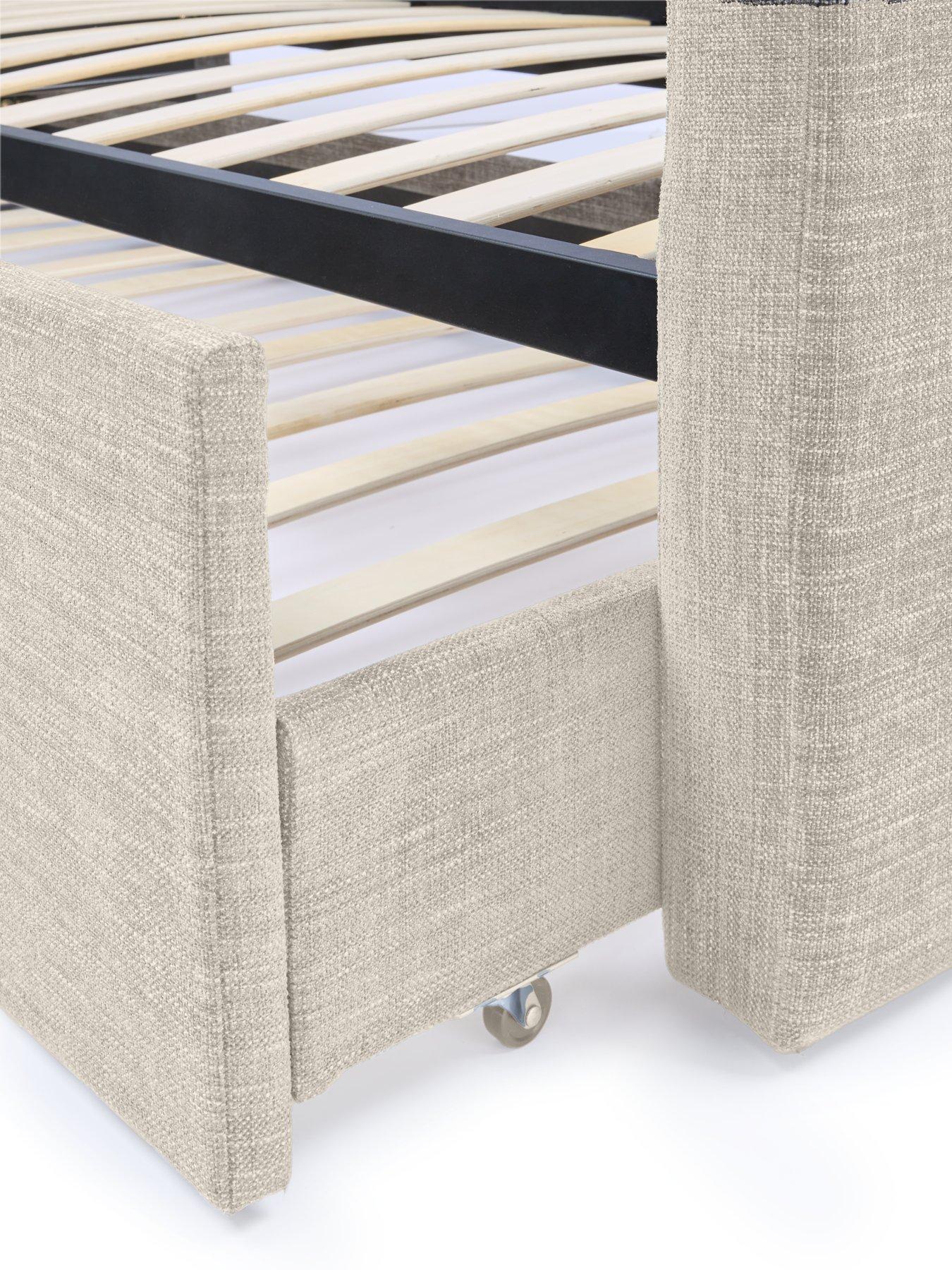 Image 7 of 7 of The Very Collection Newport Day Bed with Low Level Trundle and Mattress Options (Buy &amp; SAVE!) - Natural - FSC&reg; Certified