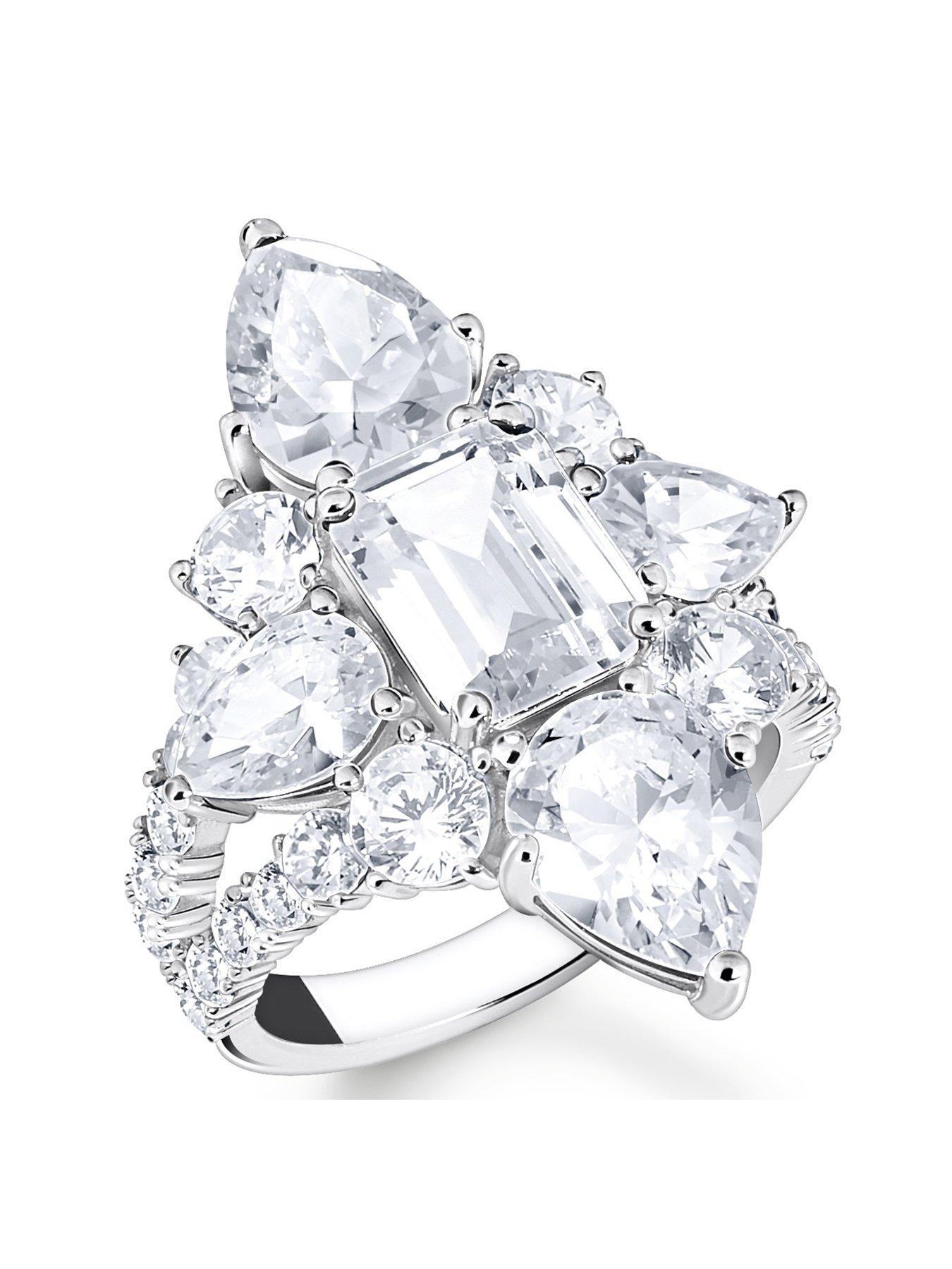 Thomas Sabo Heritage Glam Cocktail Ring littlewoods