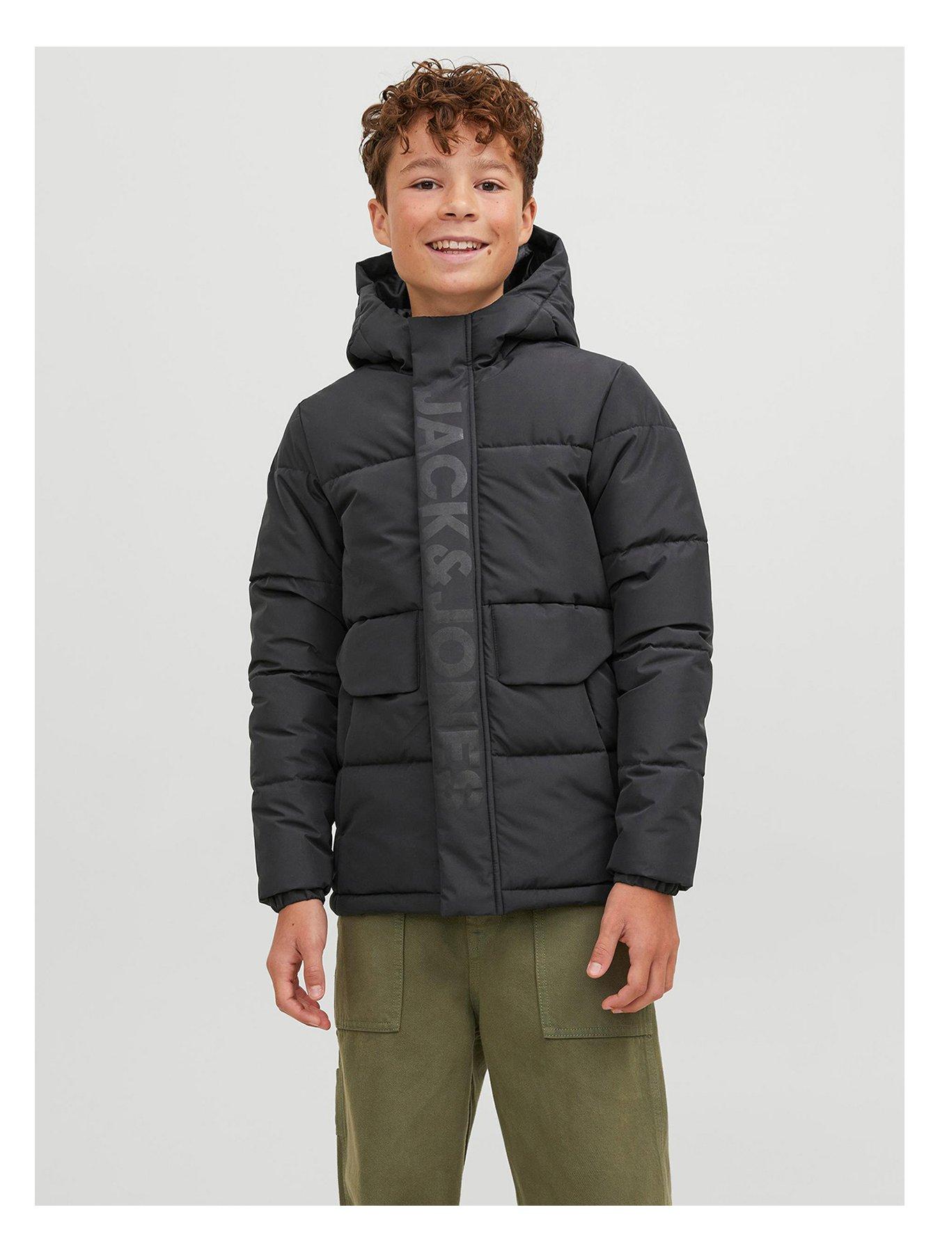 undefined Boys Speed Padded Jacket - Black