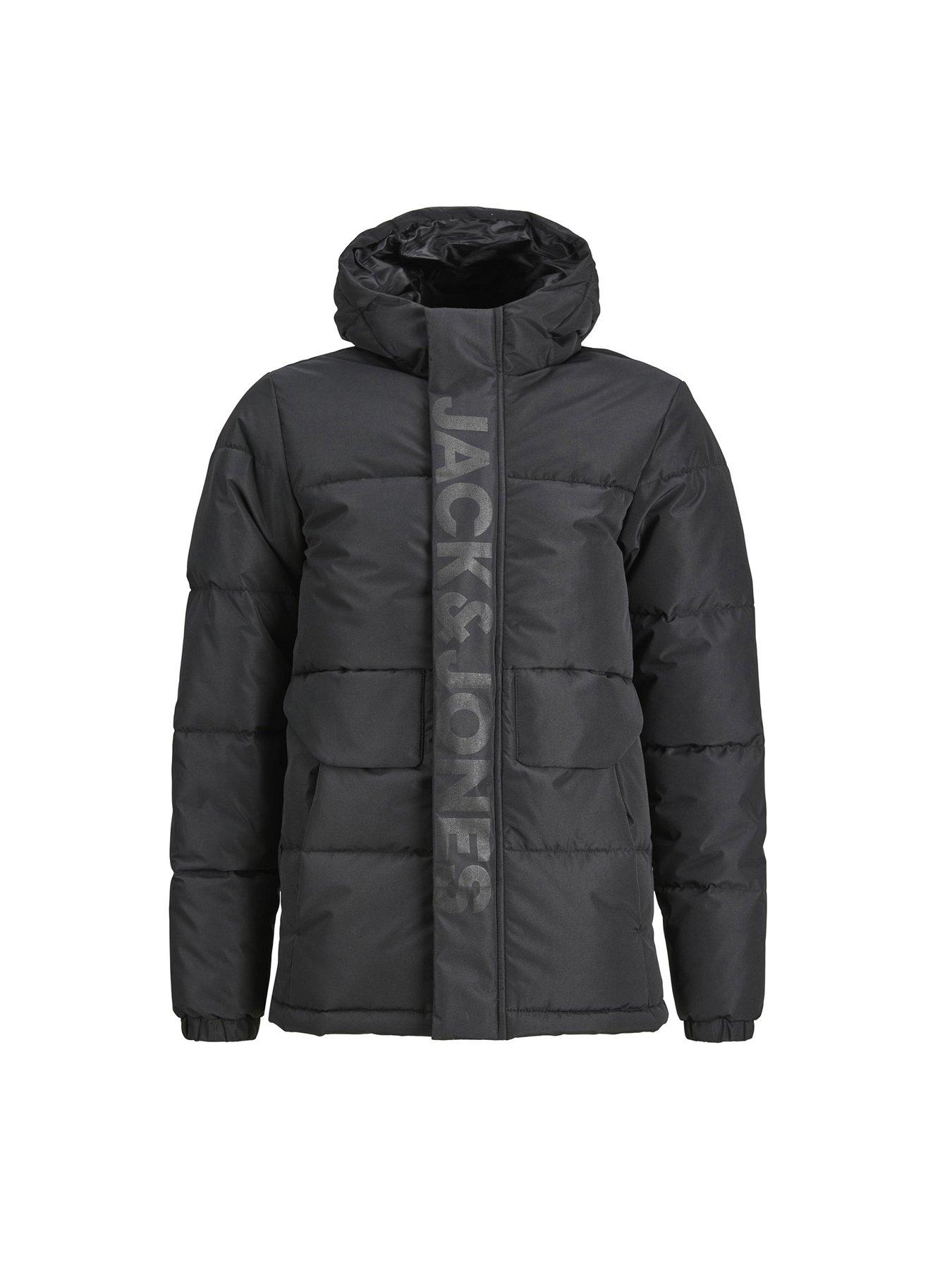 Image 2 of 5 of Jack & Jones Junior Boys Speed Padded Jacket - Black