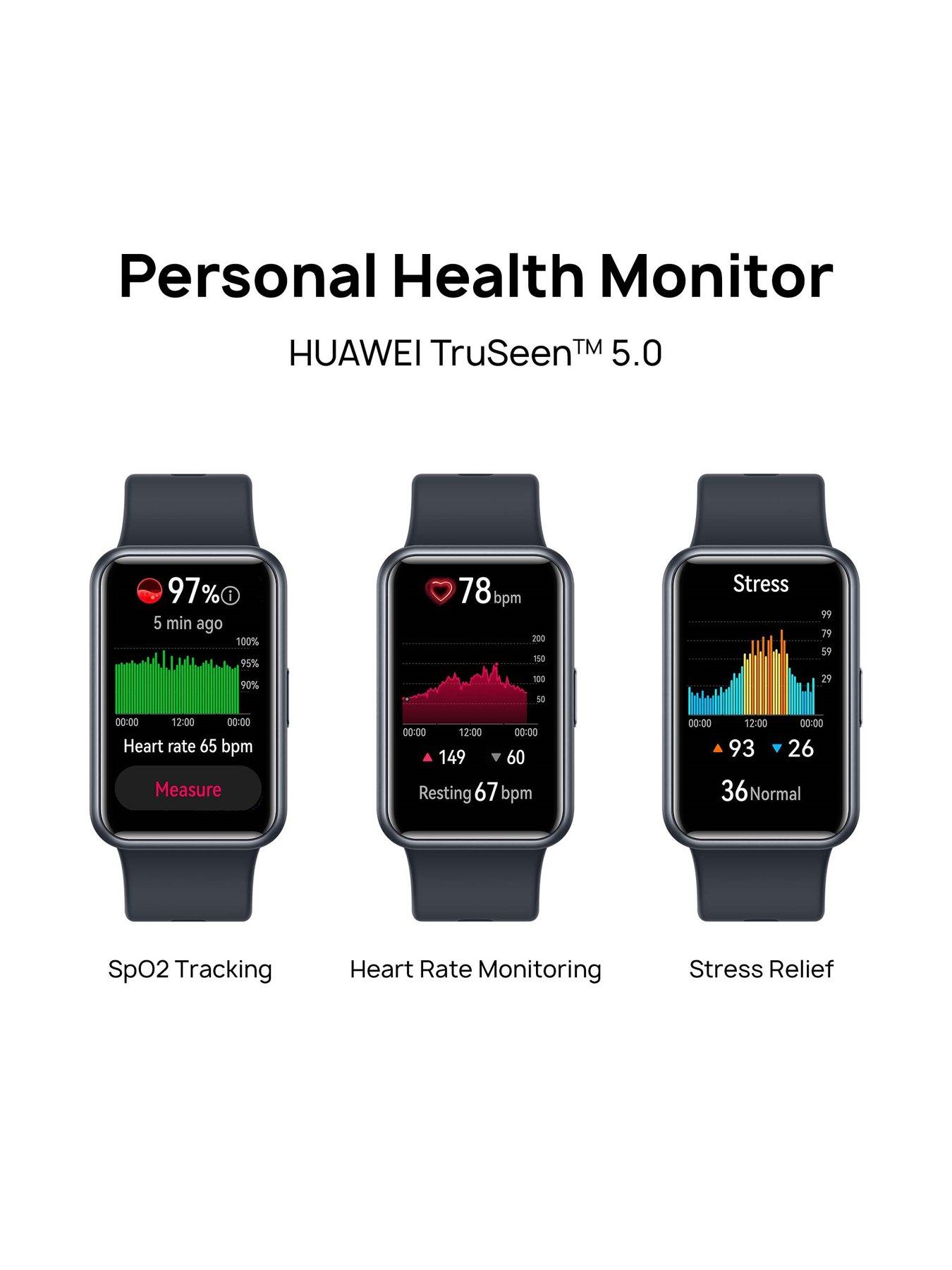 Heart Rate Huawei Watch Fit Message Notifications Fitness Tracker - Main Image