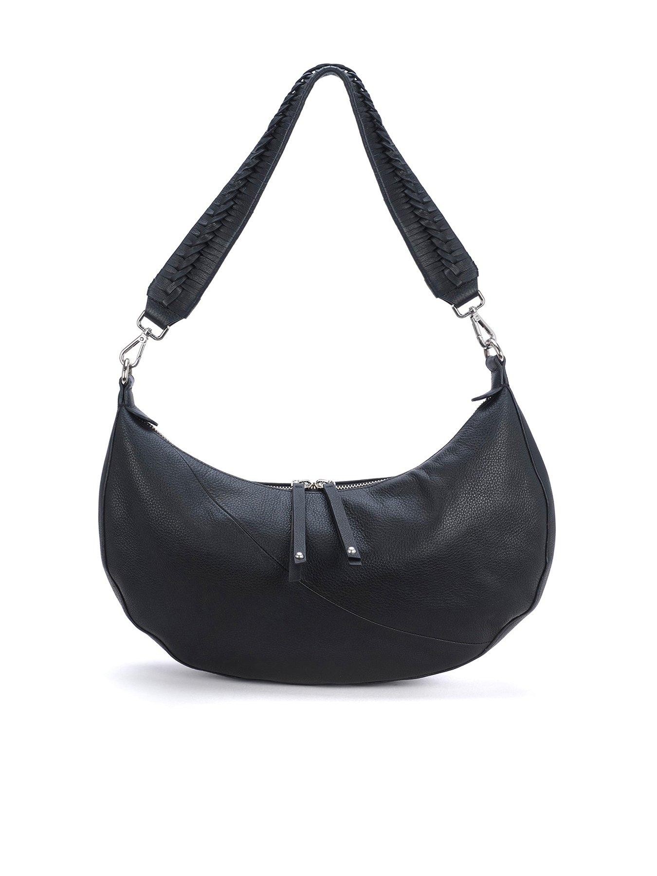 Mint Velvet Blair Black Slouchy Bag | littlewoods.com