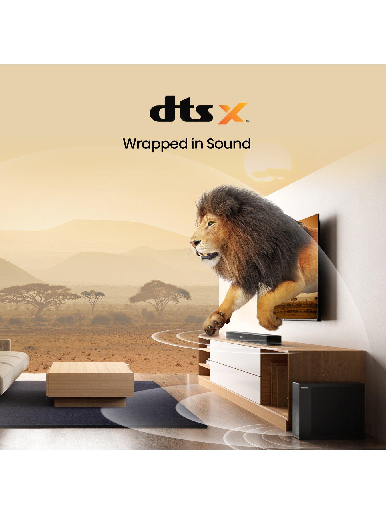 image of hisense-hs2100-240w-21ch-bluetooth-soundbar-with-dts-virtual-x-amp-dolby-digital