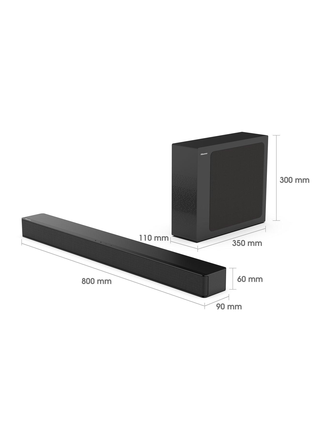  image of hisense-hs2100-240w-21ch-bluetooth-soundbar-with-dts-virtual-x-amp-dolby-digital