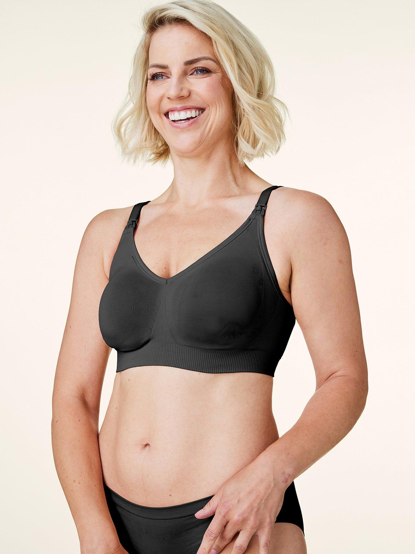 undefined Body Silk Seamless Nursing Bra - Black