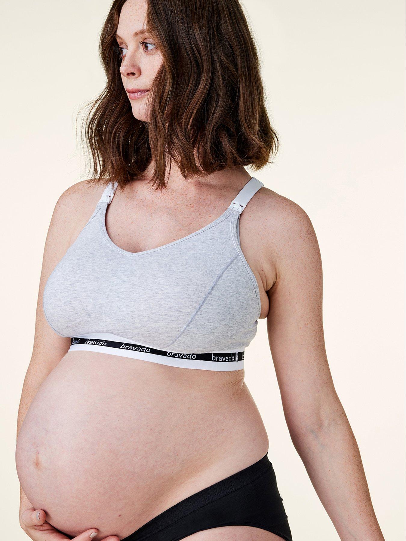  image of bravado-designs-full-cup-original-nursing-bra-grey