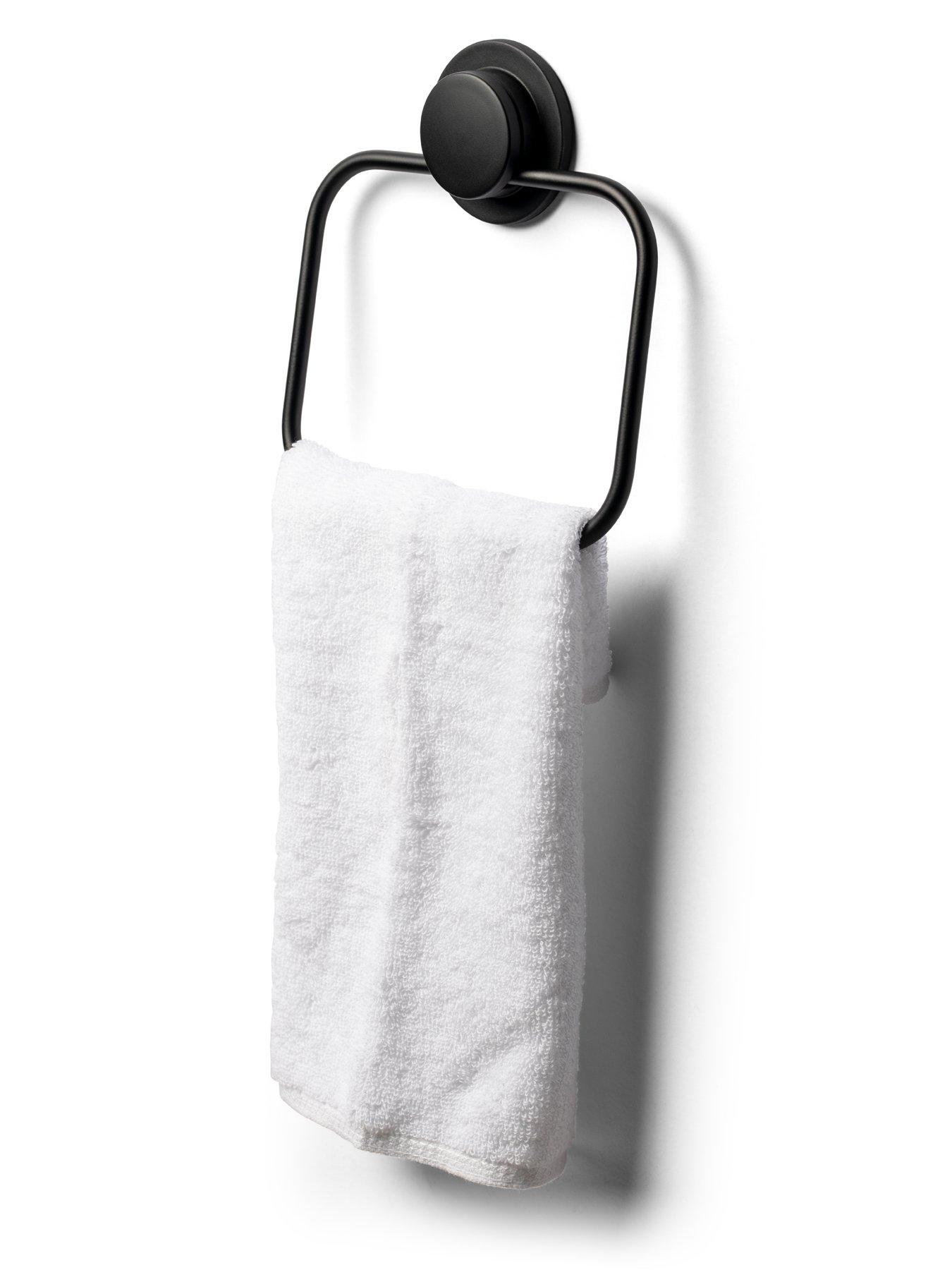Image 2 of 7 of Croydex Stick 'n' Lock Towel Holder