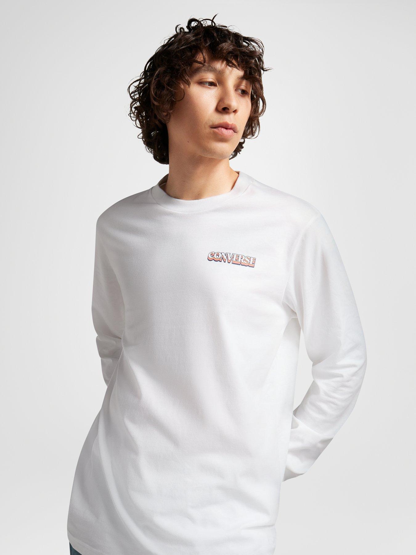Long sleeve converse top store