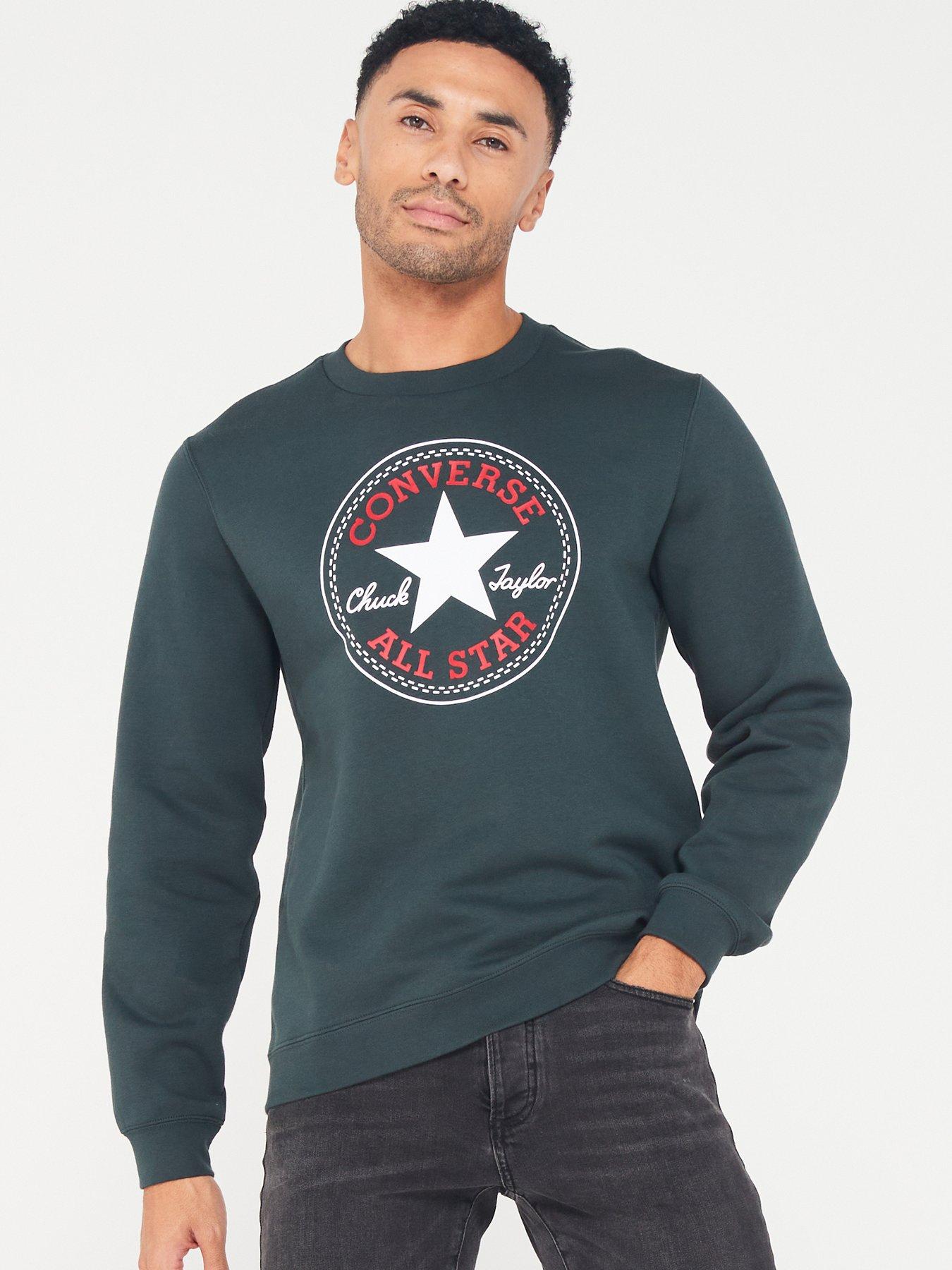 Converse all star sweatshirt sale