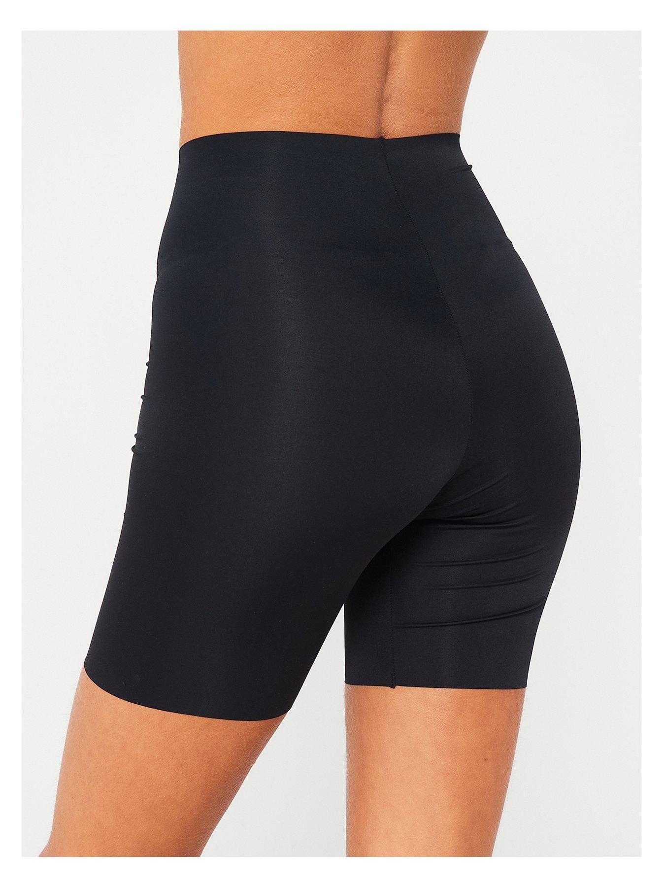 Image 3 of 4 of V by Very 2 Pack No Vpl Anti Chafing Shorts - Black
