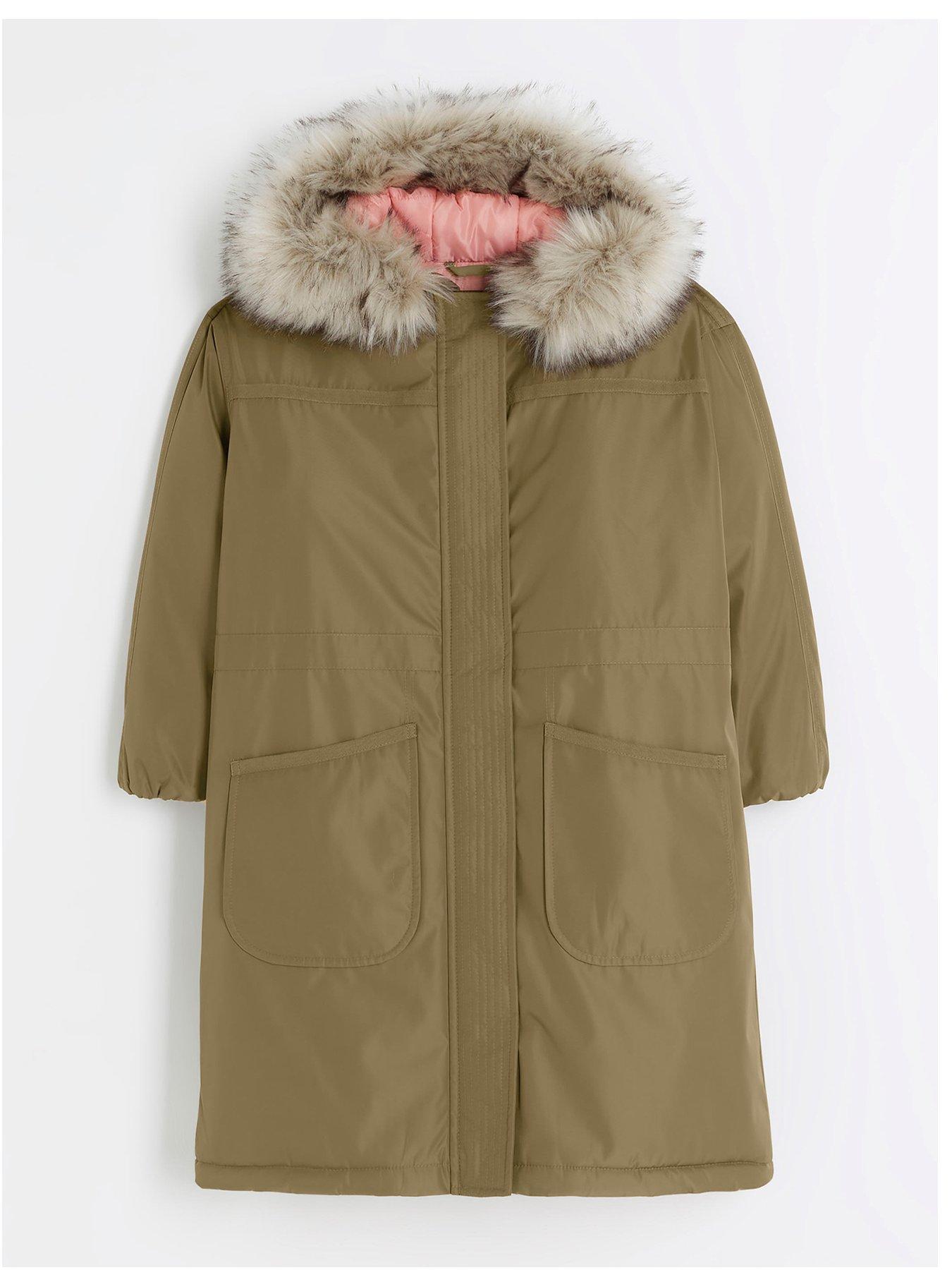 Girls river island coat deals