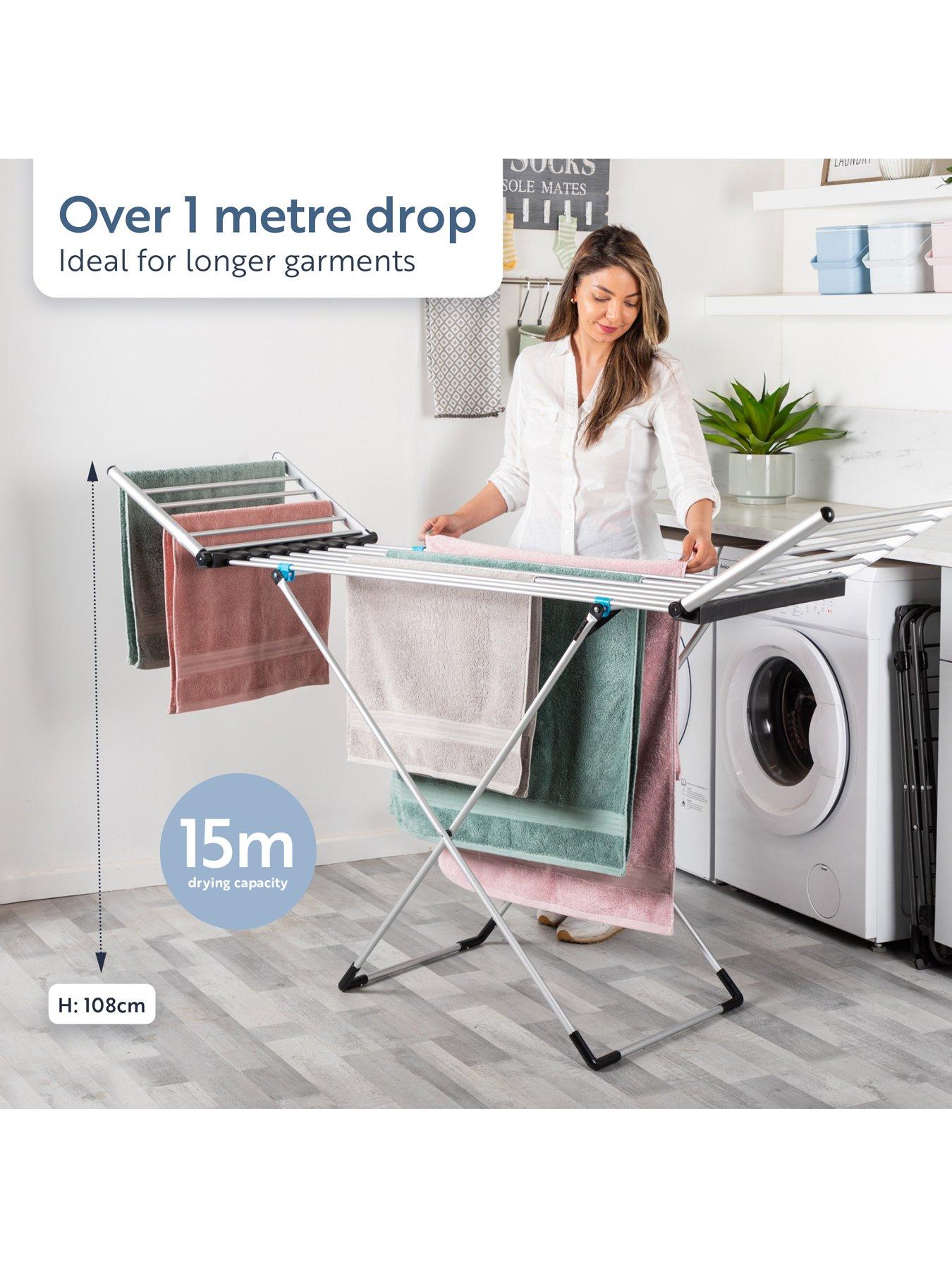  image of minky-xl-winged-heated-clothes-airer
