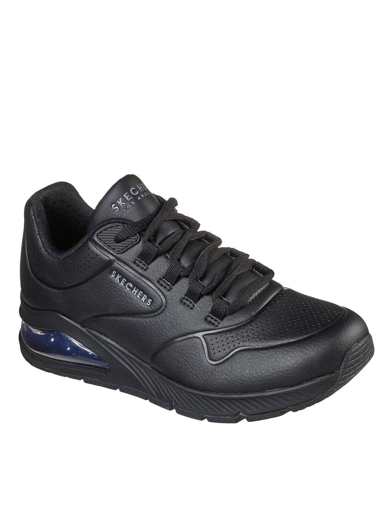 Skechers Uno 2 Air Around You Trainers - Black | littlewoods.com