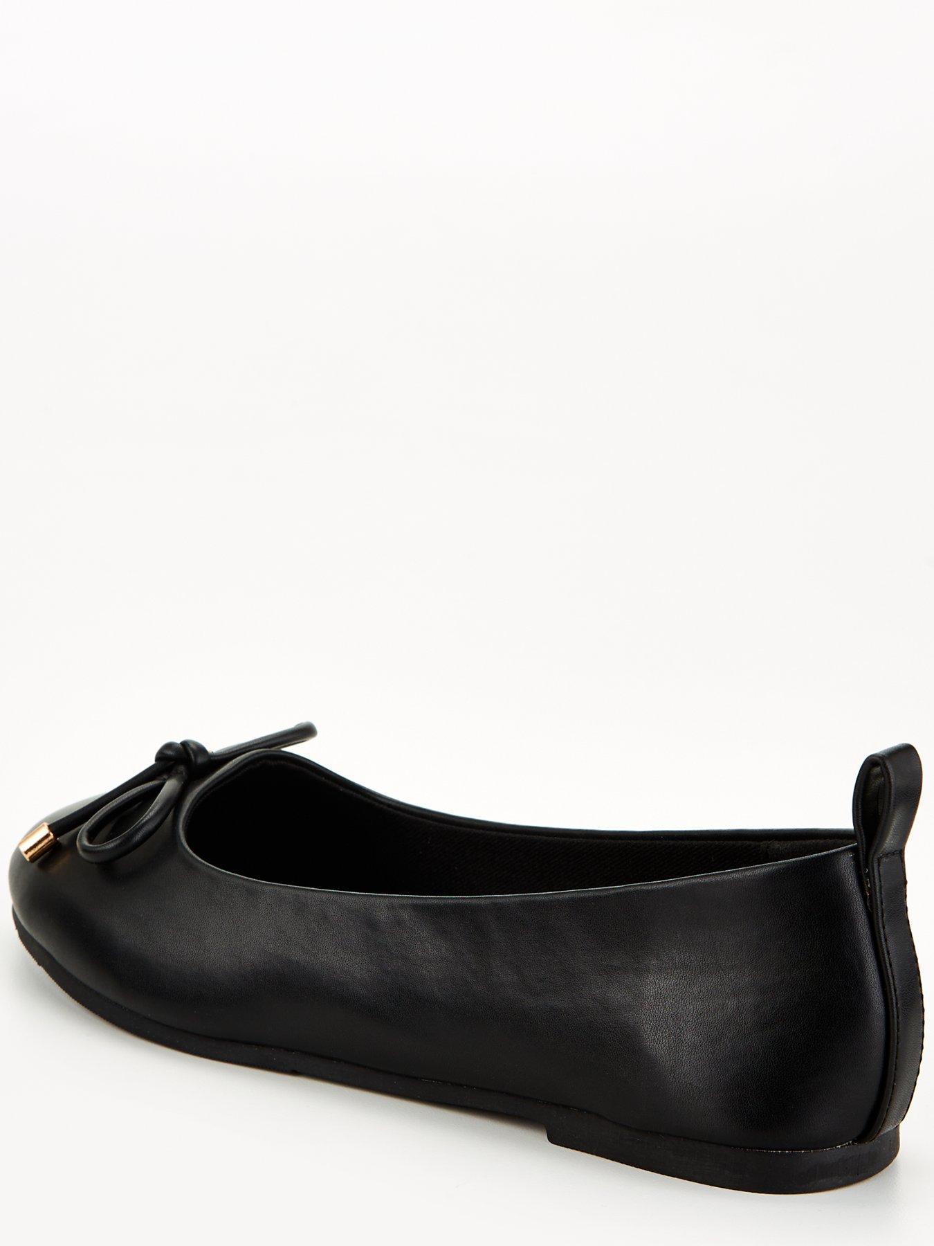  image of everyday-round-toe-ballerina-black