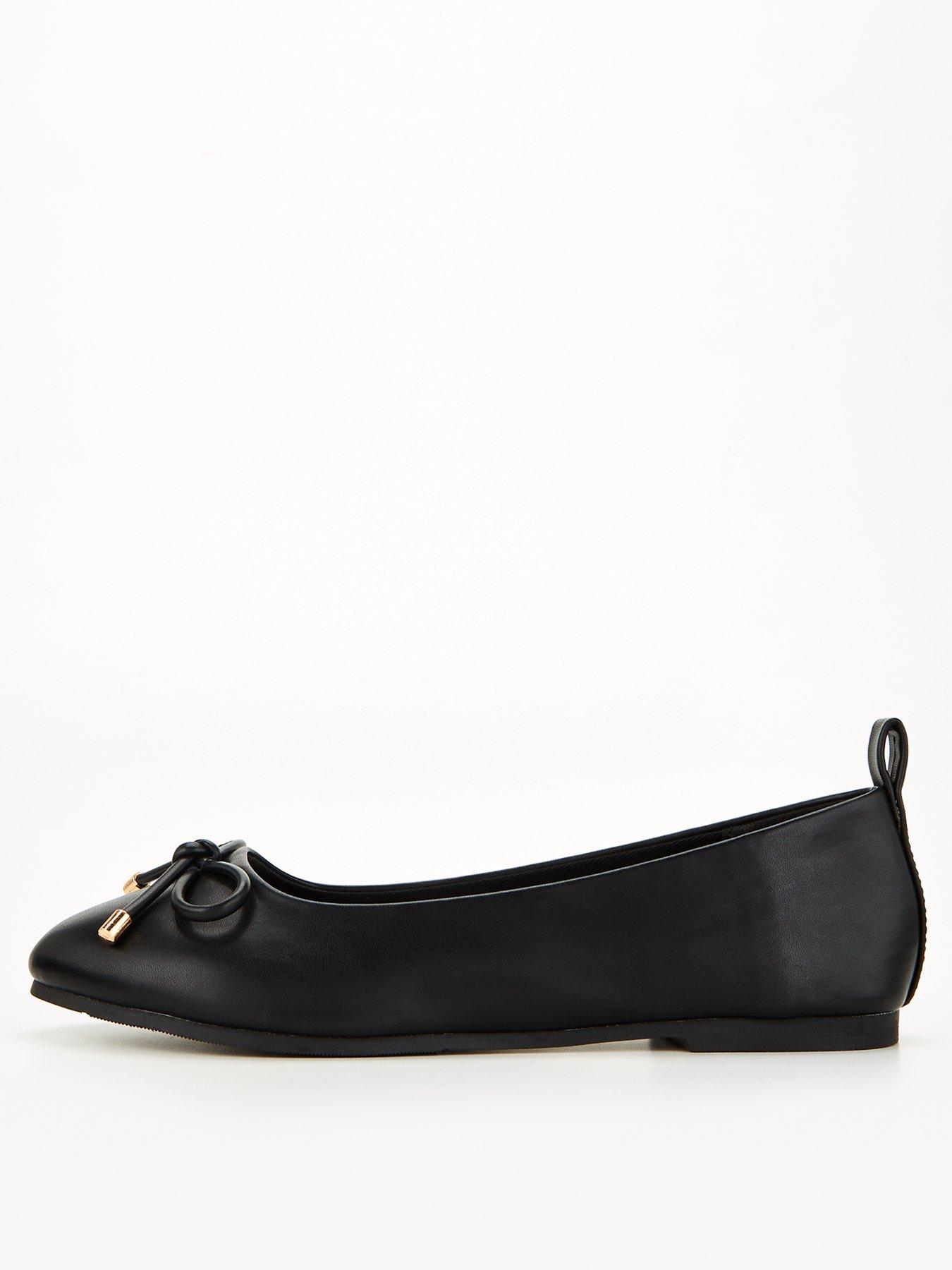  image of everyday-round-toe-ballerina-black