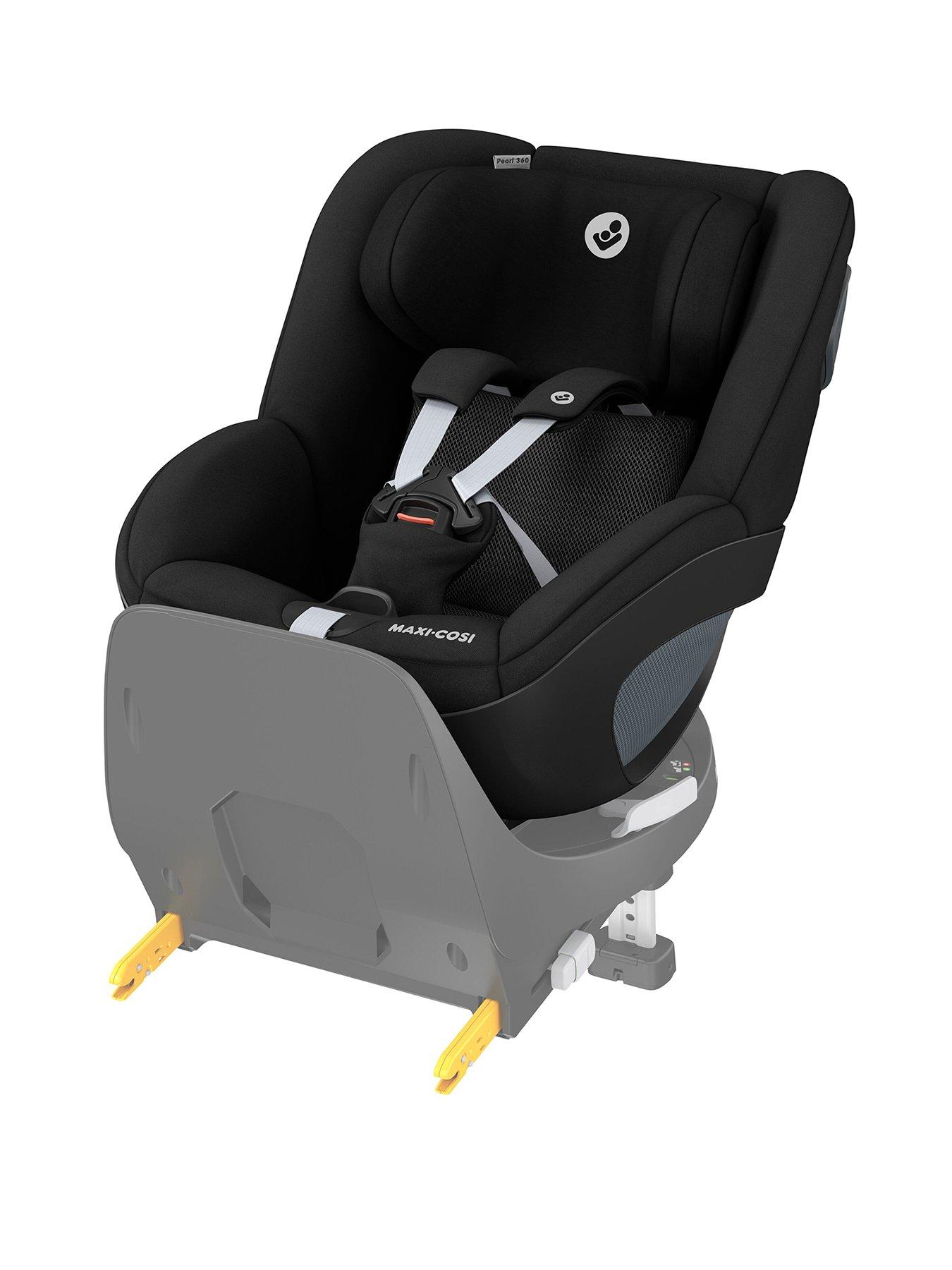 Maxi-Cosi Pearl 360 Car Seat (Suitable from 3 Months to 4 Years) 61-105cm i-Size R129 - Authentic Black