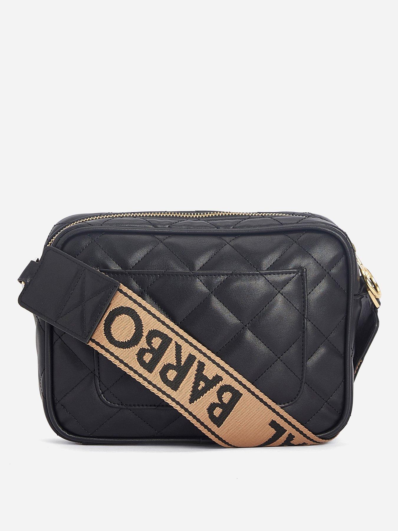  image of barbour-international-quilted-sloane-crossbody-bag-black