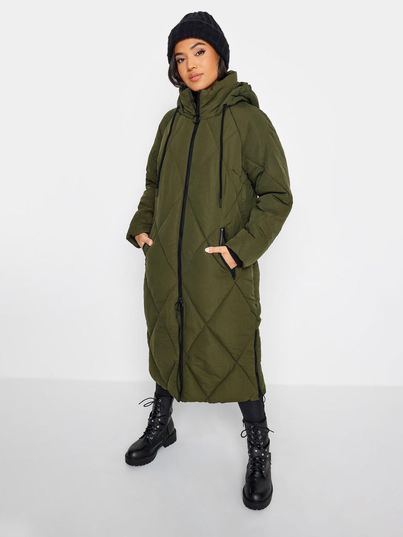 Petite long padded coat online