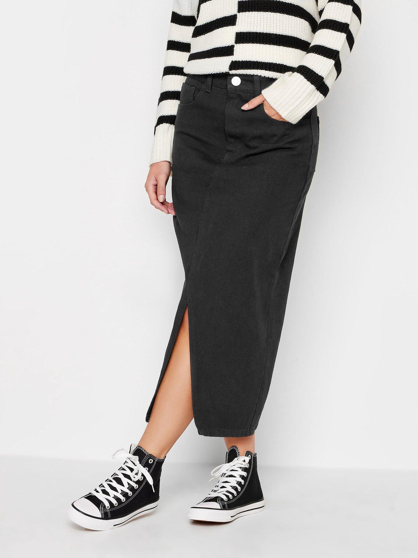 Littlewoods denim hot sale skirt